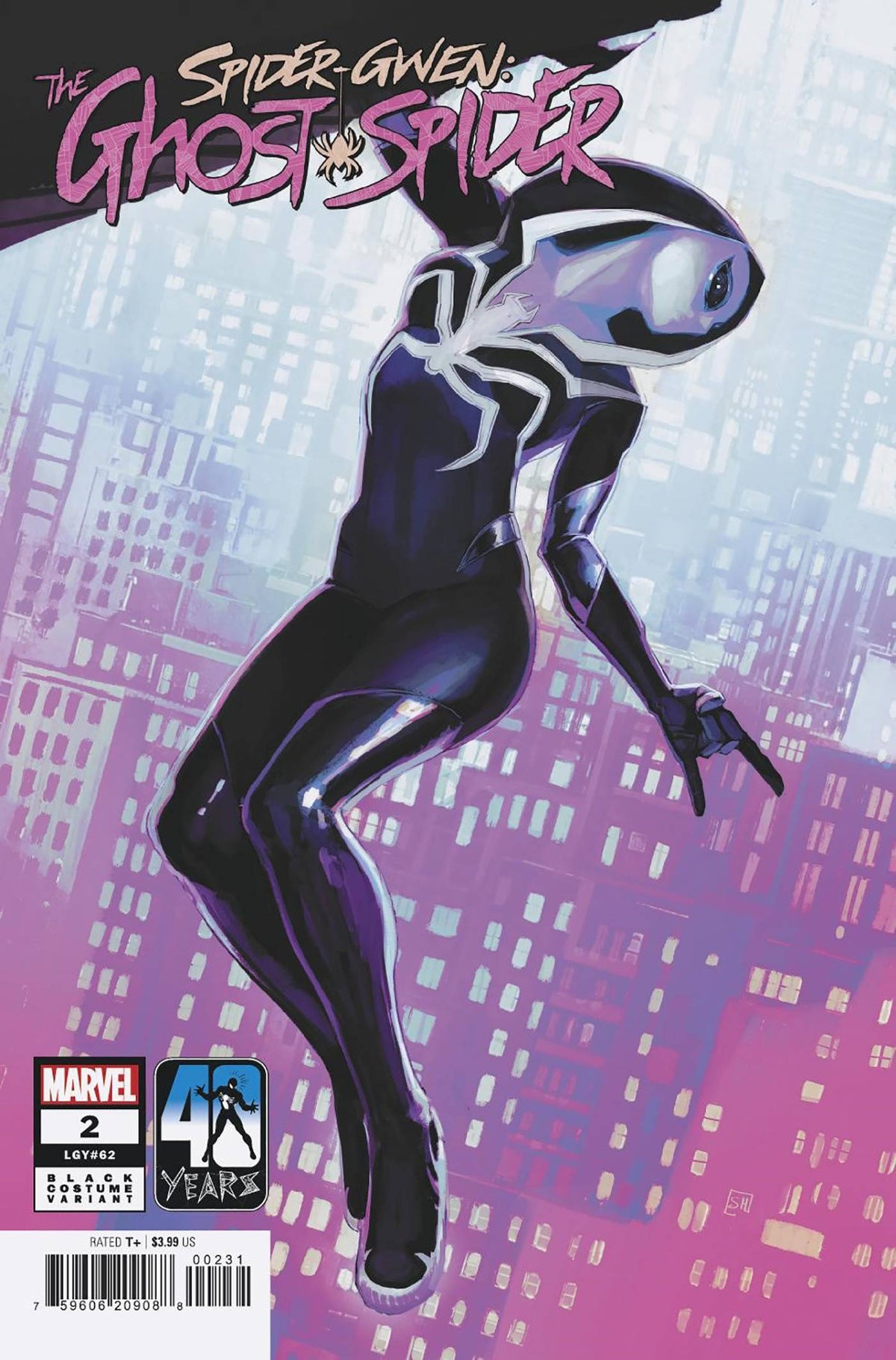 MARVEL PRH Comic Books SPIDER-GWEN GHOST-SPIDER #2 STEPHANIE HANS BLACK COSTUME VAR 75960620908800231 MAR240665