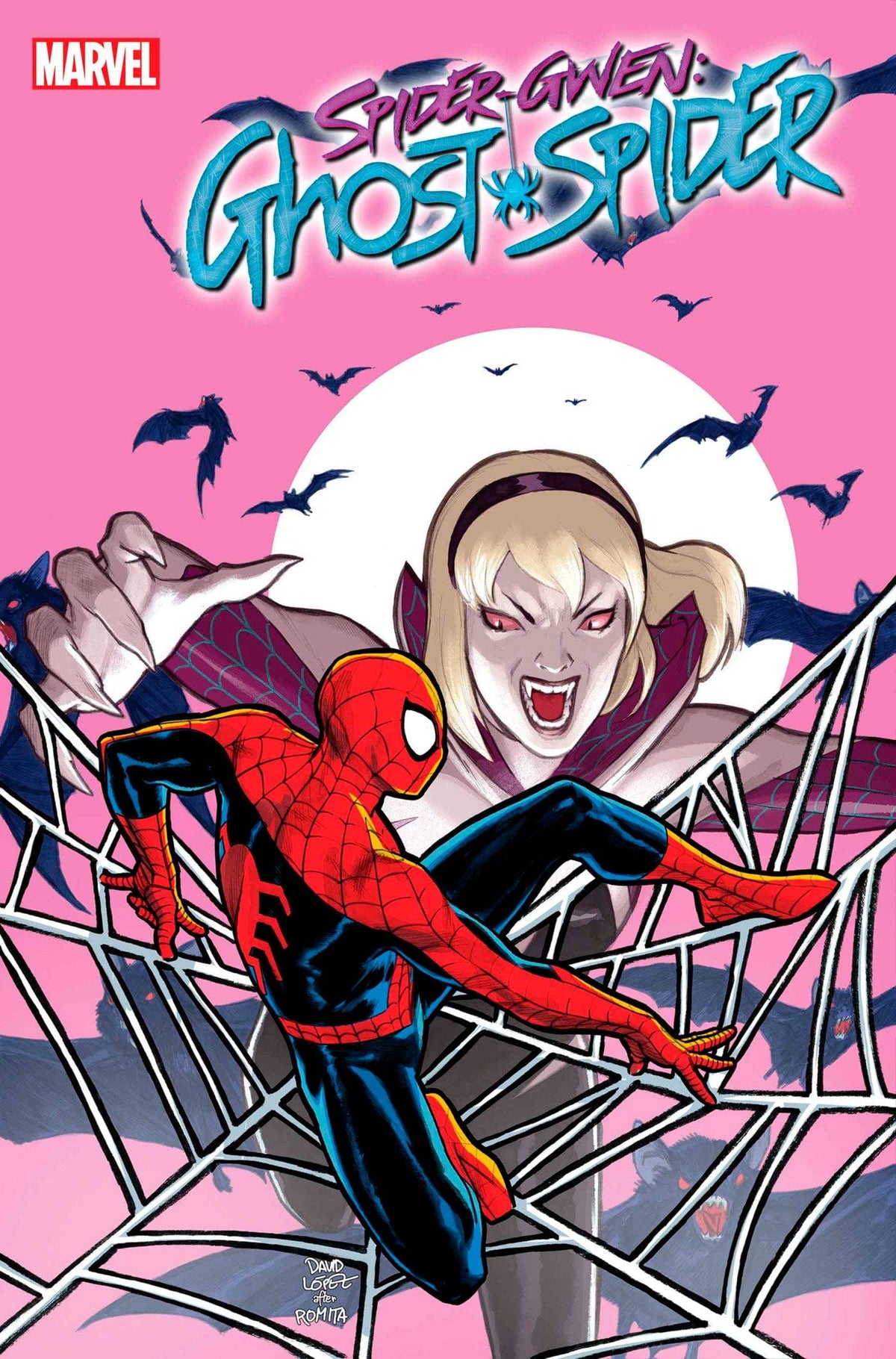 MARVEL PRH Comic Books SPIDER-GWEN THE GHOST-SPIDER #1 DAVID LOPEZ VAMPIRE VAR 75960620908800151 JAN240898