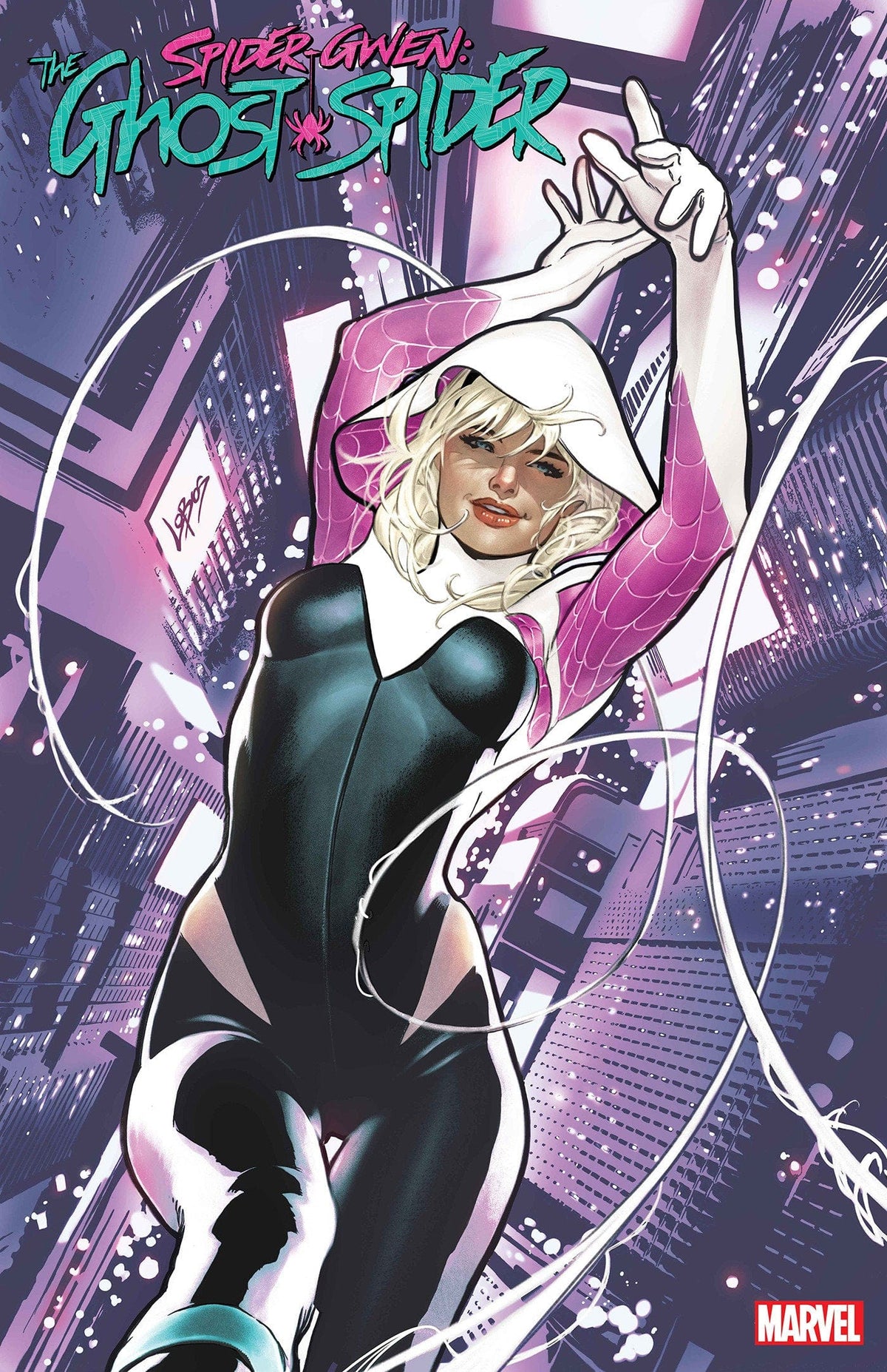 MARVEL PRH Comic Books SPIDER-GWEN THE GHOST-SPIDER #1 PABLO VILLALOBOS VAR 75960620908800121 JAN240901