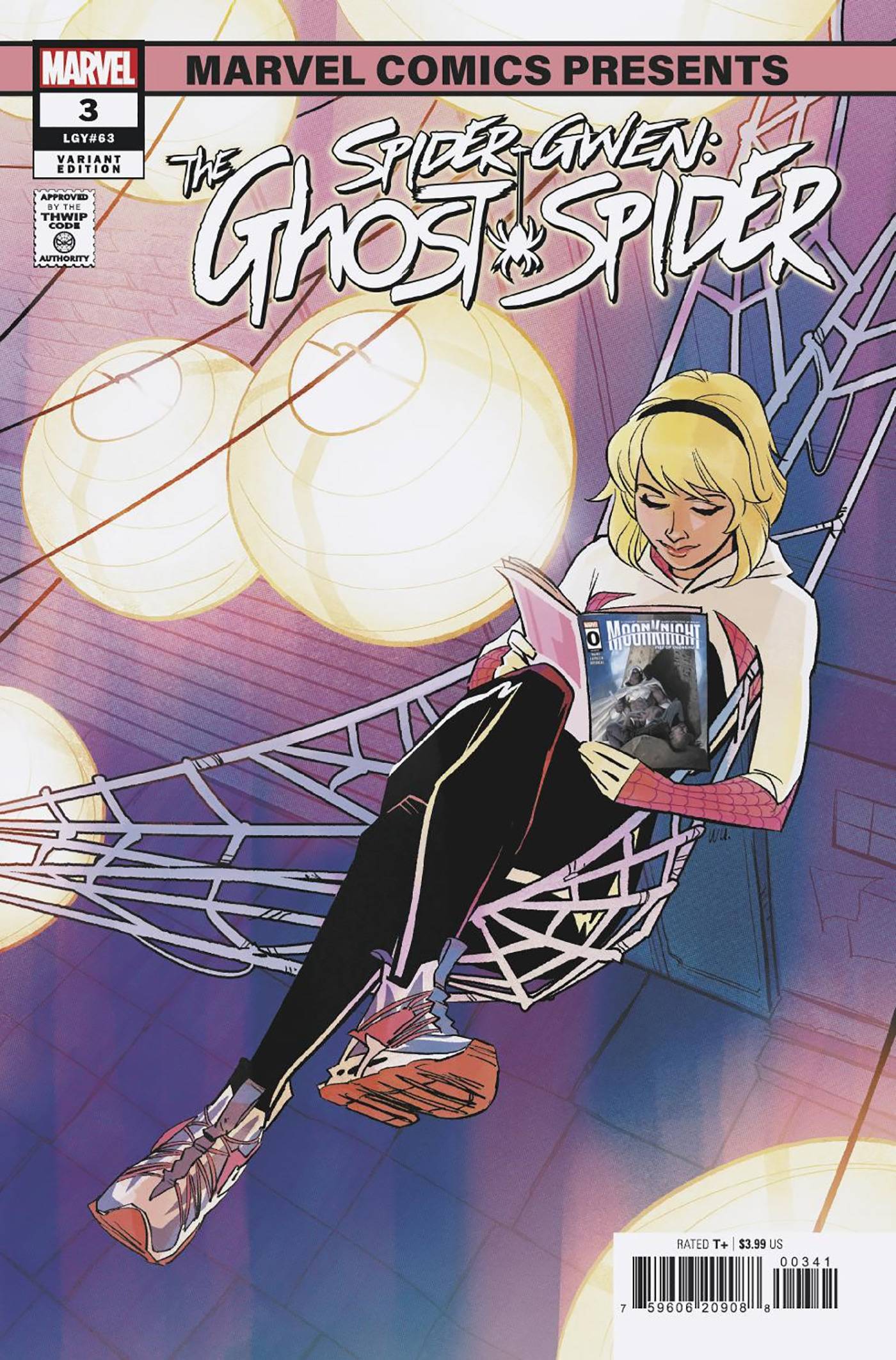 SPIDER-GWEN THE GHOST-SPIDER #3 ANNIE WU MARVEL COMICS PRESENTS VARIANT