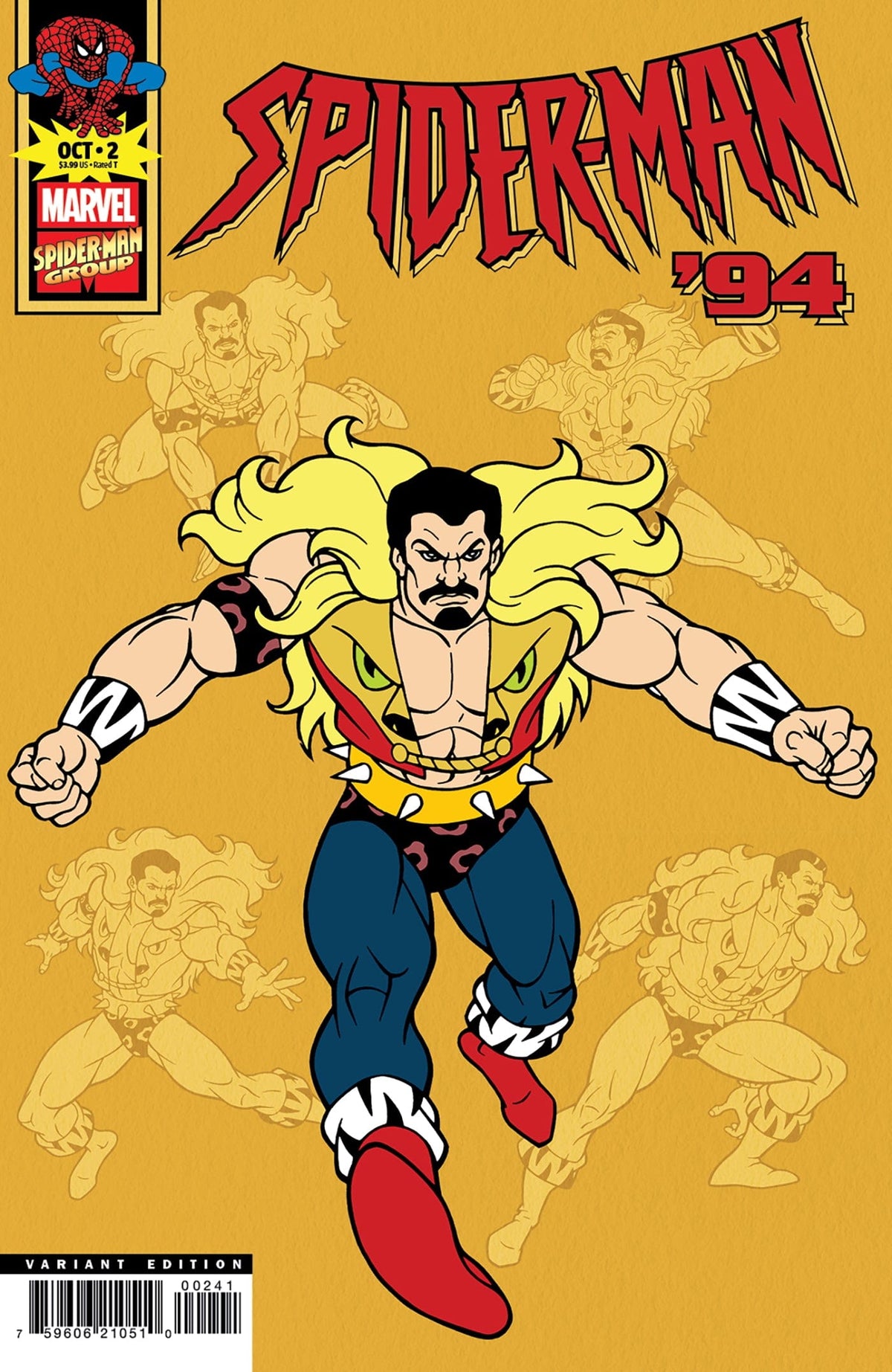 Marvel PRH Comic Books SPIDER-MAN '94 #2 MARVEL ANIMATION VARIANT 75960621051000241 PRH-75960621051000241