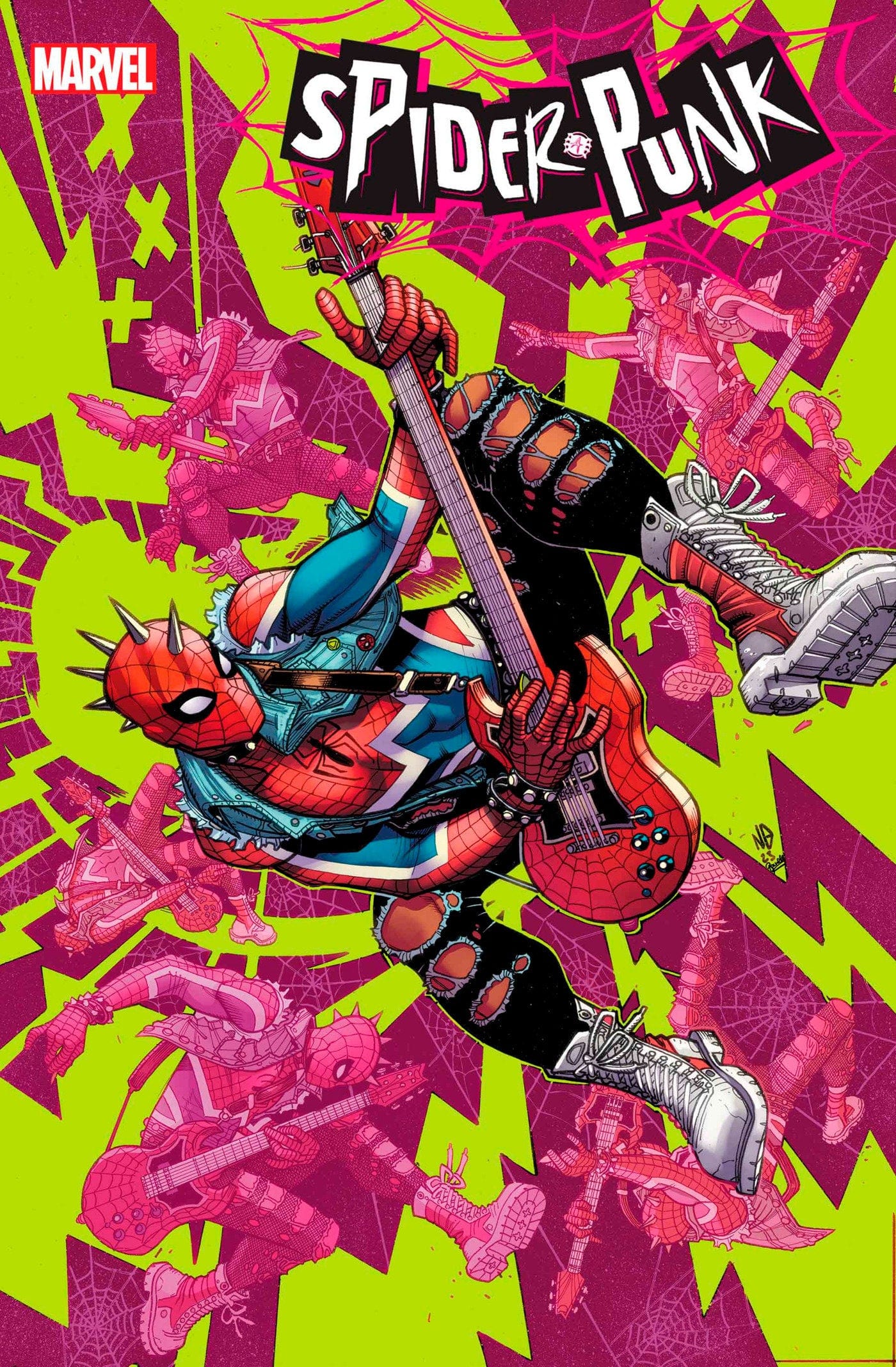 SPIDER-PUNK #3 NICK BRADSHAW VAR