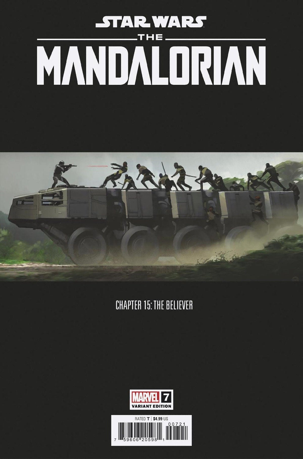 Marvel PRH Comic Books STAR WARS MANDALORIAN SEASON 2 #7 CONCEPT ART VAR 75960620598100721 OCT230747