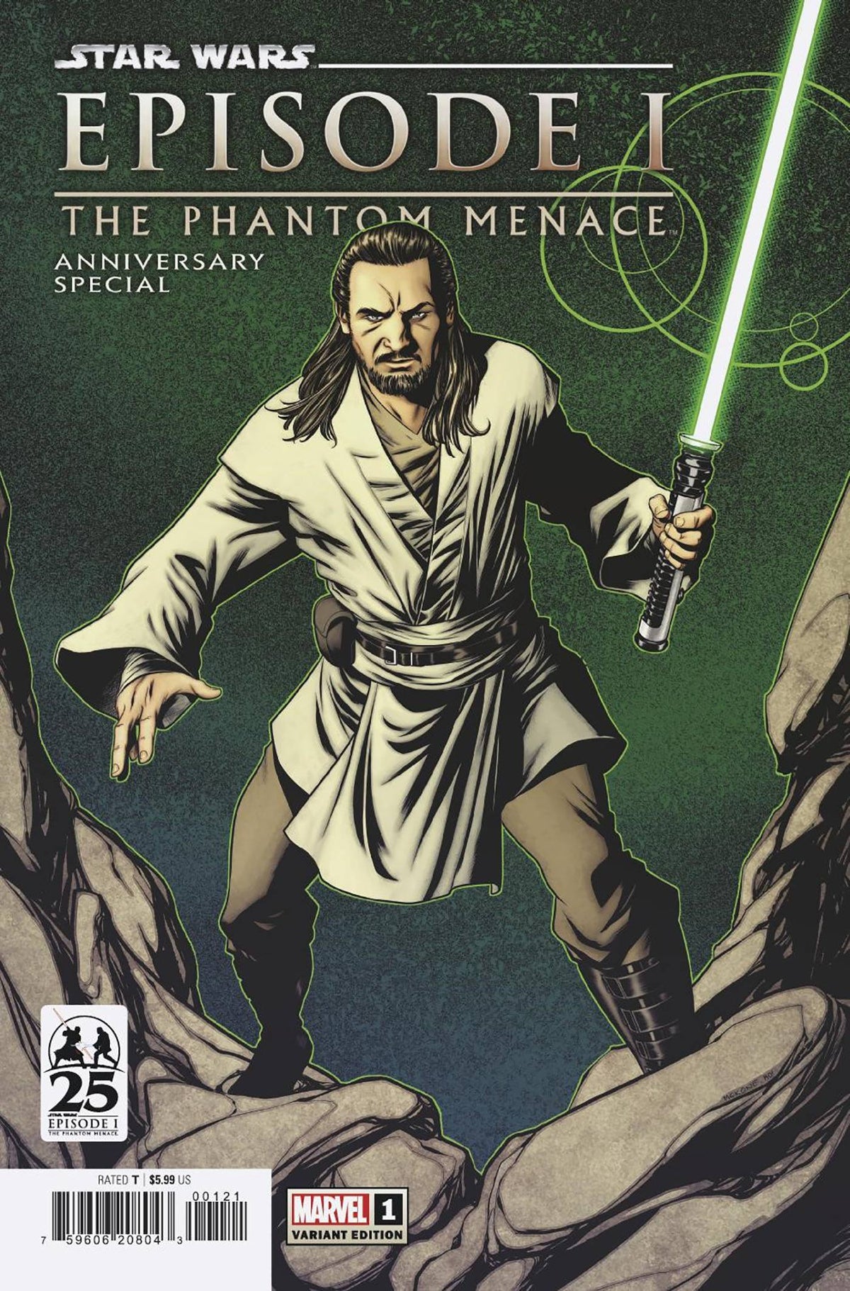 MARVEL PRH Comic Books STAR WARS PHANTOM MENACE 25TH ANN SPECIAL #1 MCKONE VAR 75960620804300121 MAR240819