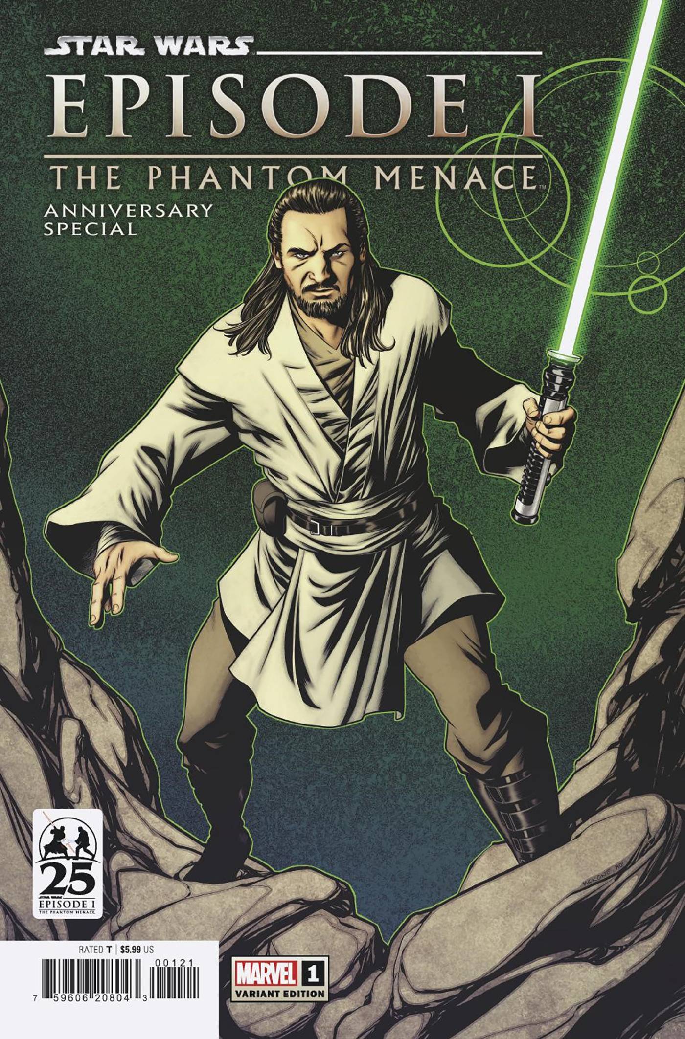 STAR WARS PHANTOM MENACE 25TH ANN SPECIAL #1 MCKONE VAR