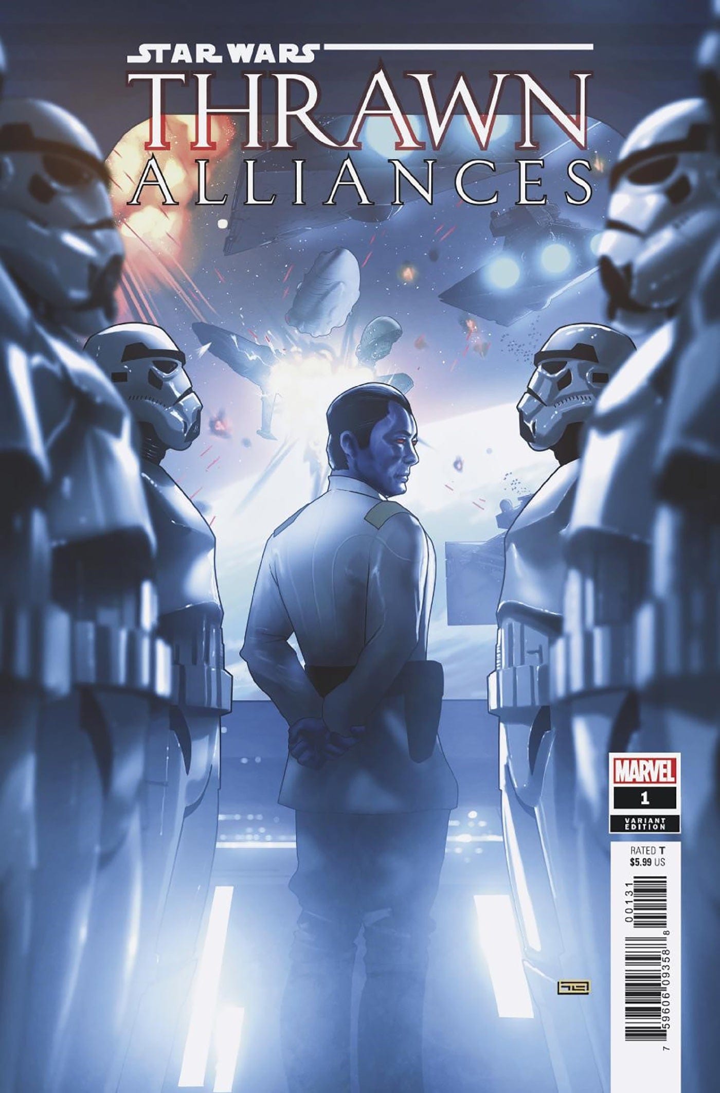 STAR WARS THRAWN ALLIANCES #1 TAURIN CLARKE VAR