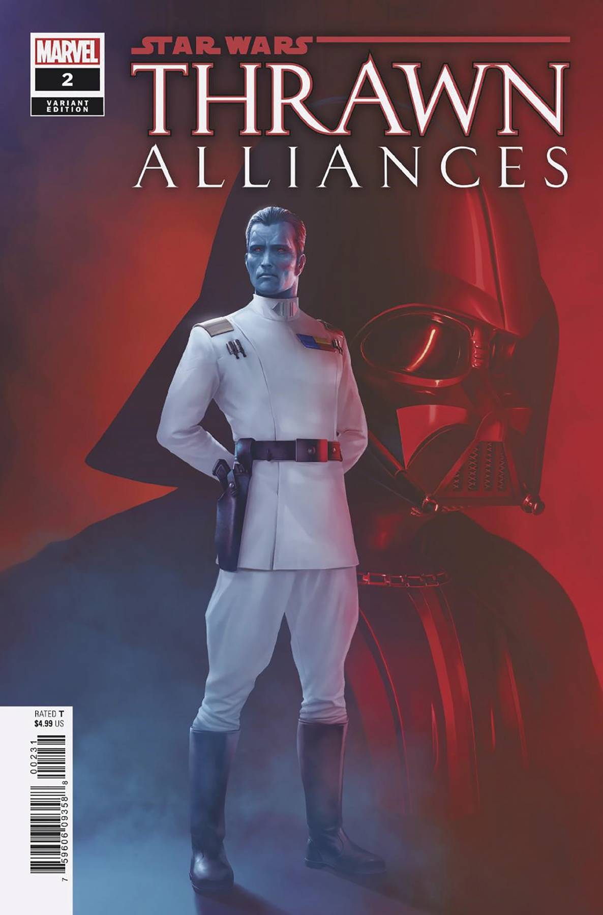 MARVEL PRH Comic Books Star Wars Thrawn Alliances #2 Rahzzah Var 75960609358800231 DEC230732