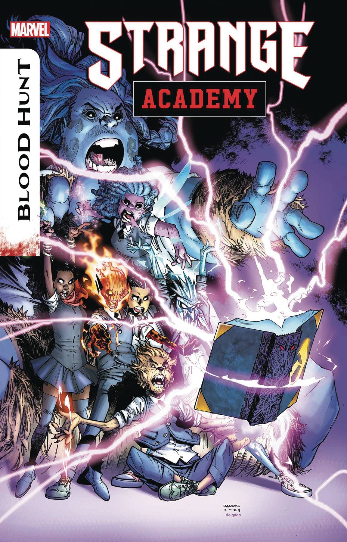 MARVEL PRH Comic Books STRANGE ACADEMY BLOOD HUNT #2 75960620894400211 APR240594