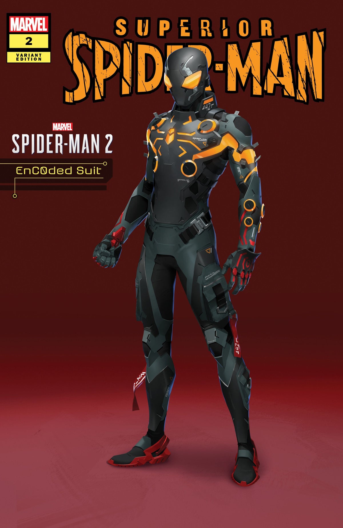 SUPERIOR SPIDER-MAN 2 ENCODED SUIT MARVEL'S SPIDER-MAN 2 VAR