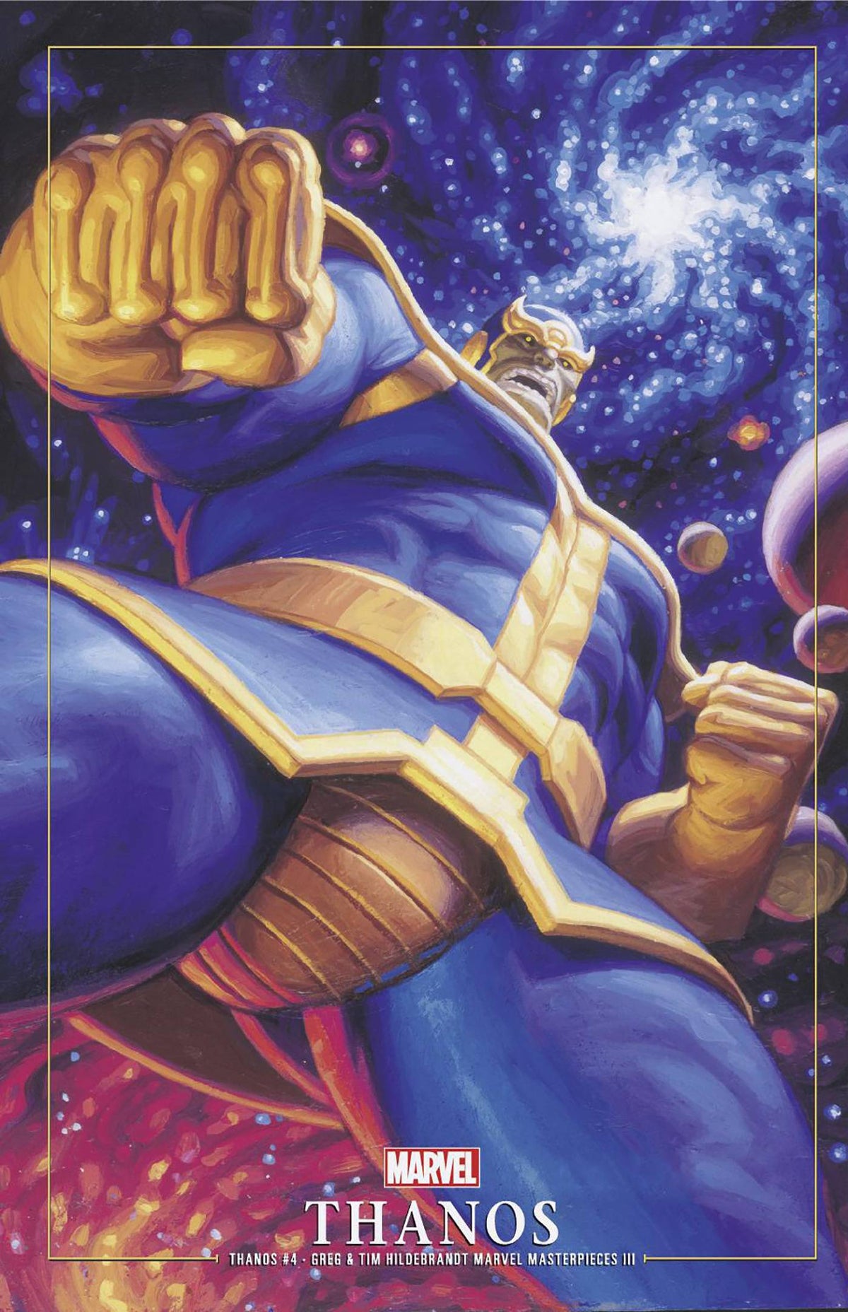 MARVEL PRH Comic Books THANOS #4 HILDEBRANDT THANOS MMP III VAR 75960620825800441 JAN240769