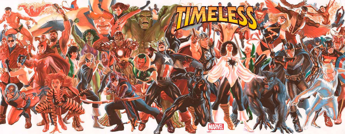 Marvel PRH Comic Books TIMELESS #1 ALEX ROSS WRAPAROUND GATEFOLD VAR 75960620762600131 OCT230551