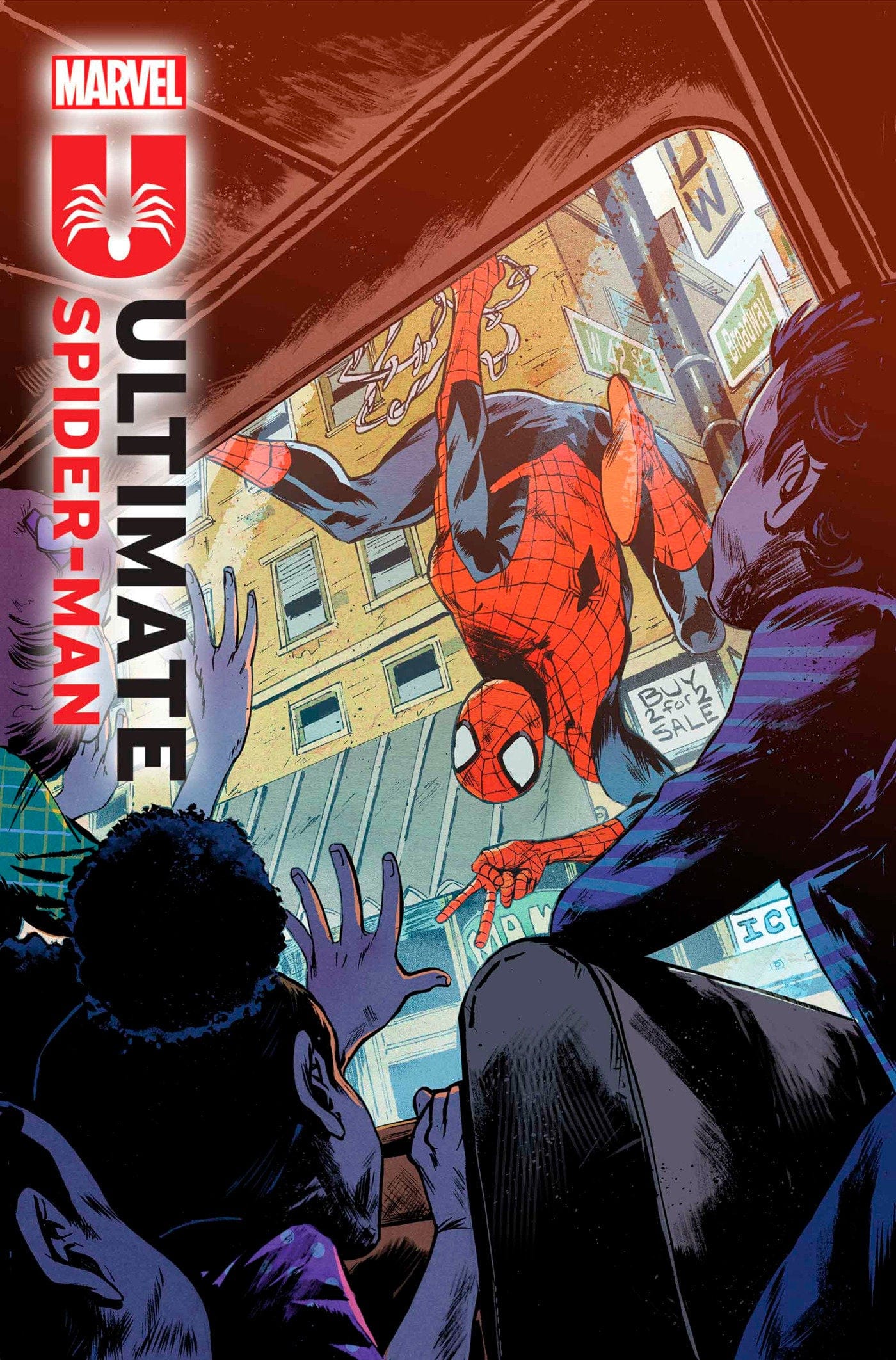 ULTIMATE SPIDER-MAN #4 SANFORD GREENE VAR