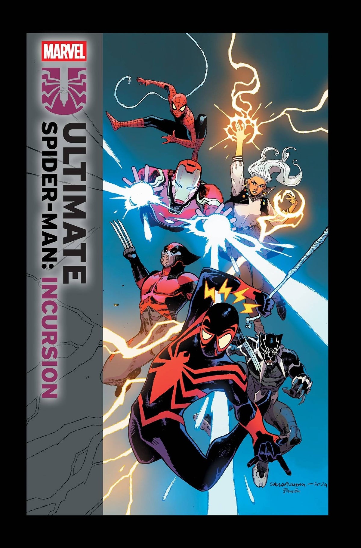 Marvel PRH Comic Books ULTIMATE SPIDER-MAN: INCURSION #1 SARA PICHELLI 2ND PRINTING VARIANT 75960621213200112 PRH-75960621213200112