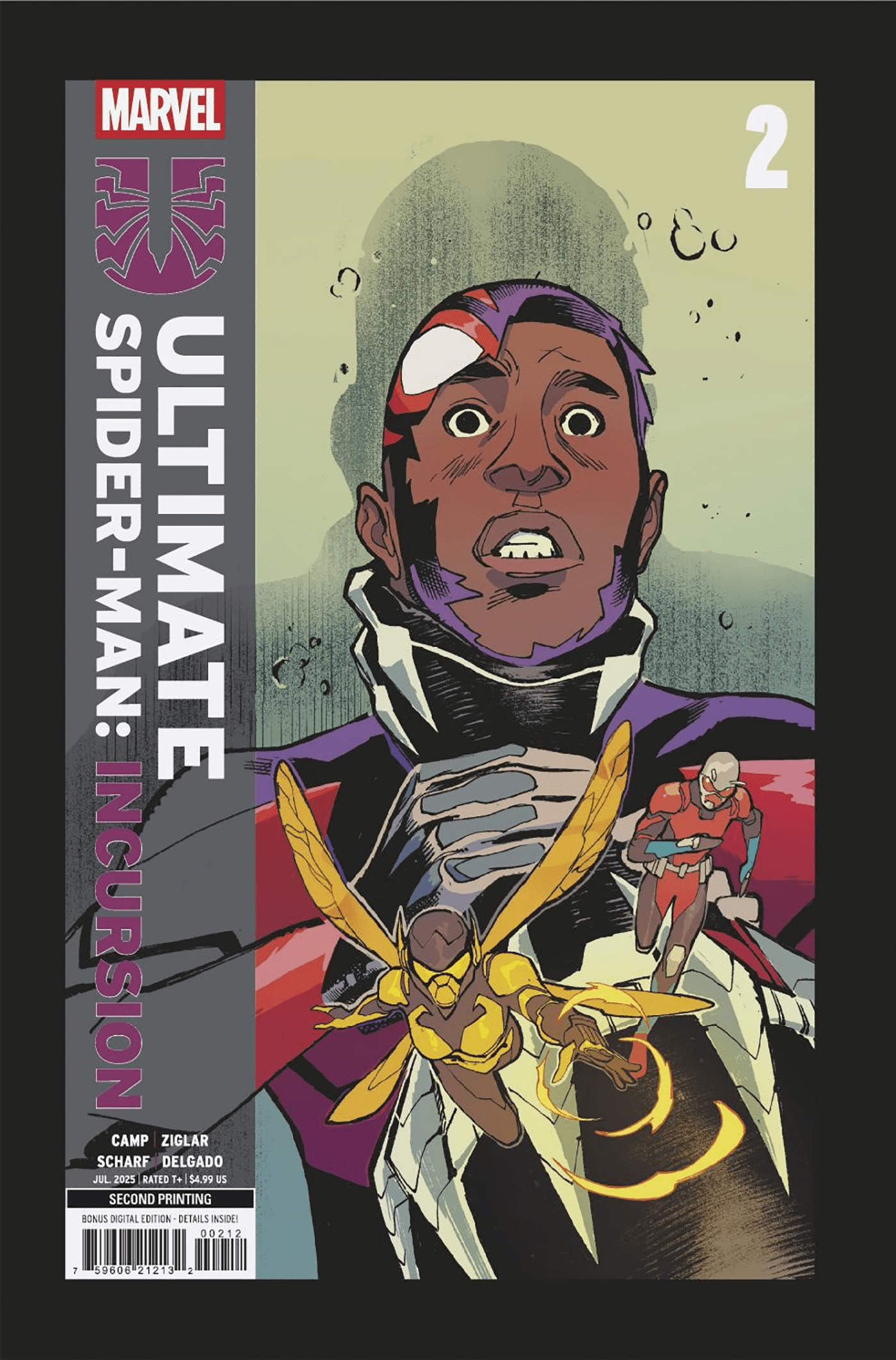 ULTIMATE SPIDER-MAN: INCURSION #2 SARA PICHELLI 2ND PRINTING VARIANT