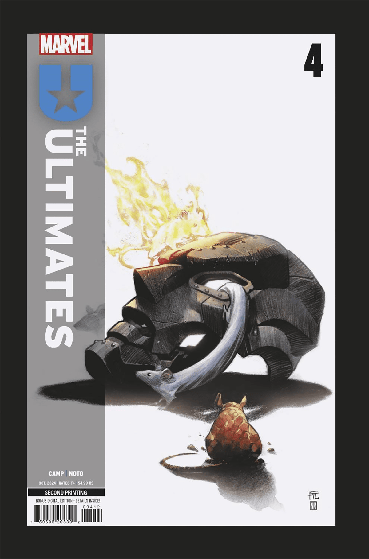 Marvel PRH Comic Books ULTIMATES #4 DIKE RUAN 2ND PRINTING VARIANT 75960620830200412 PRH-75960620830200412
