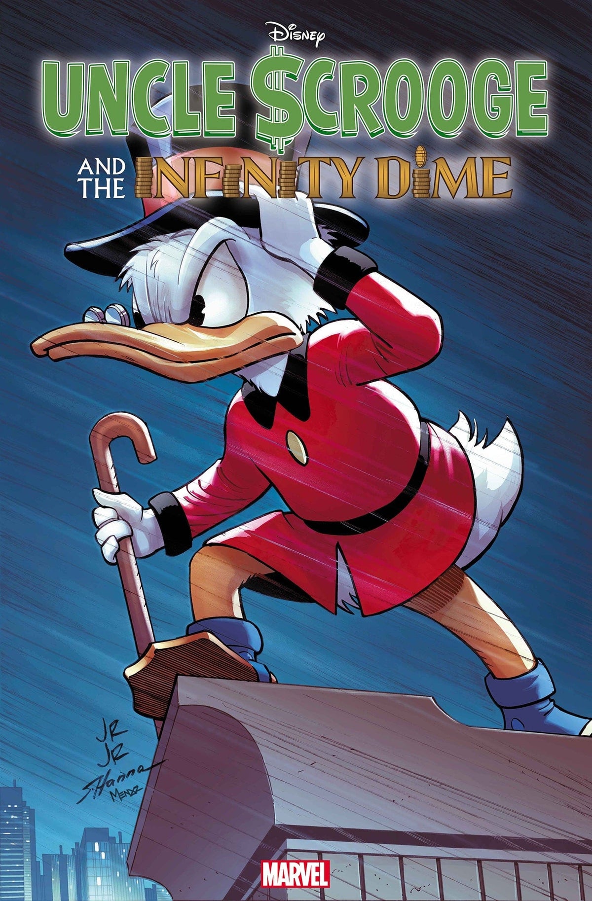 MARVEL PRH Comic Books UNCLE SCROOGE INFINITY DIME #1 JOHN ROMITA JR VAR 75960620873900171 APR240659