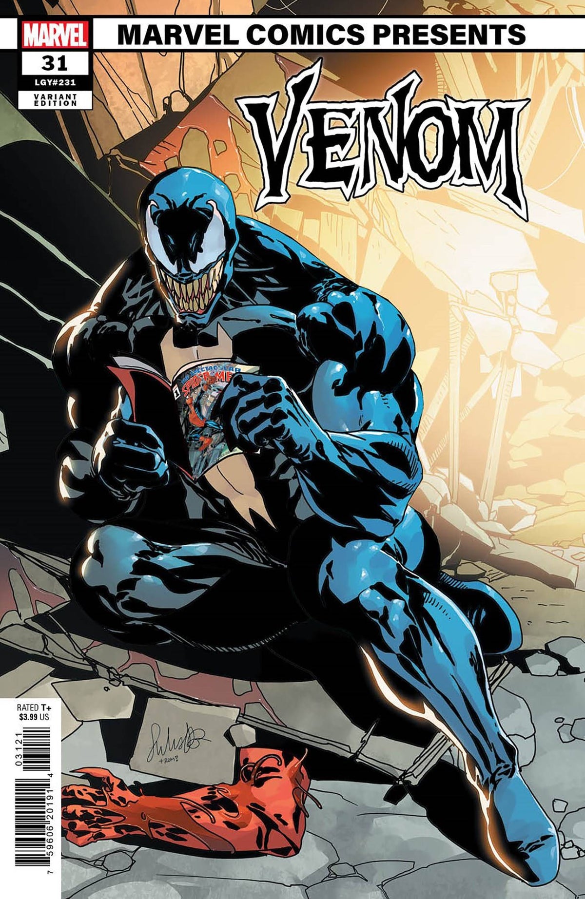 MARVEL PRH Comic Books VENOM #31 SALVADOR LARROCA MARVEL COMICS PRESENTS VAR 75960620191403121 JAN240721