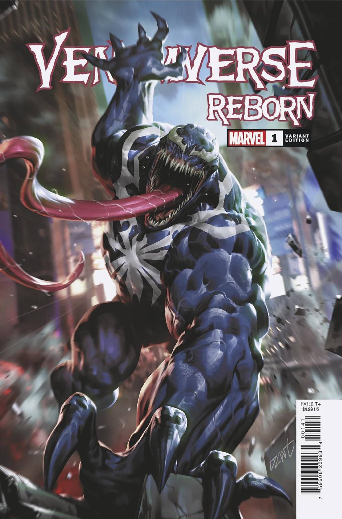 MARVEL PRH Comic Books VENOMVERSE REBORN #1 DERRICK CHEW SYMBIOTE VAR 75960620993400141 APR240690