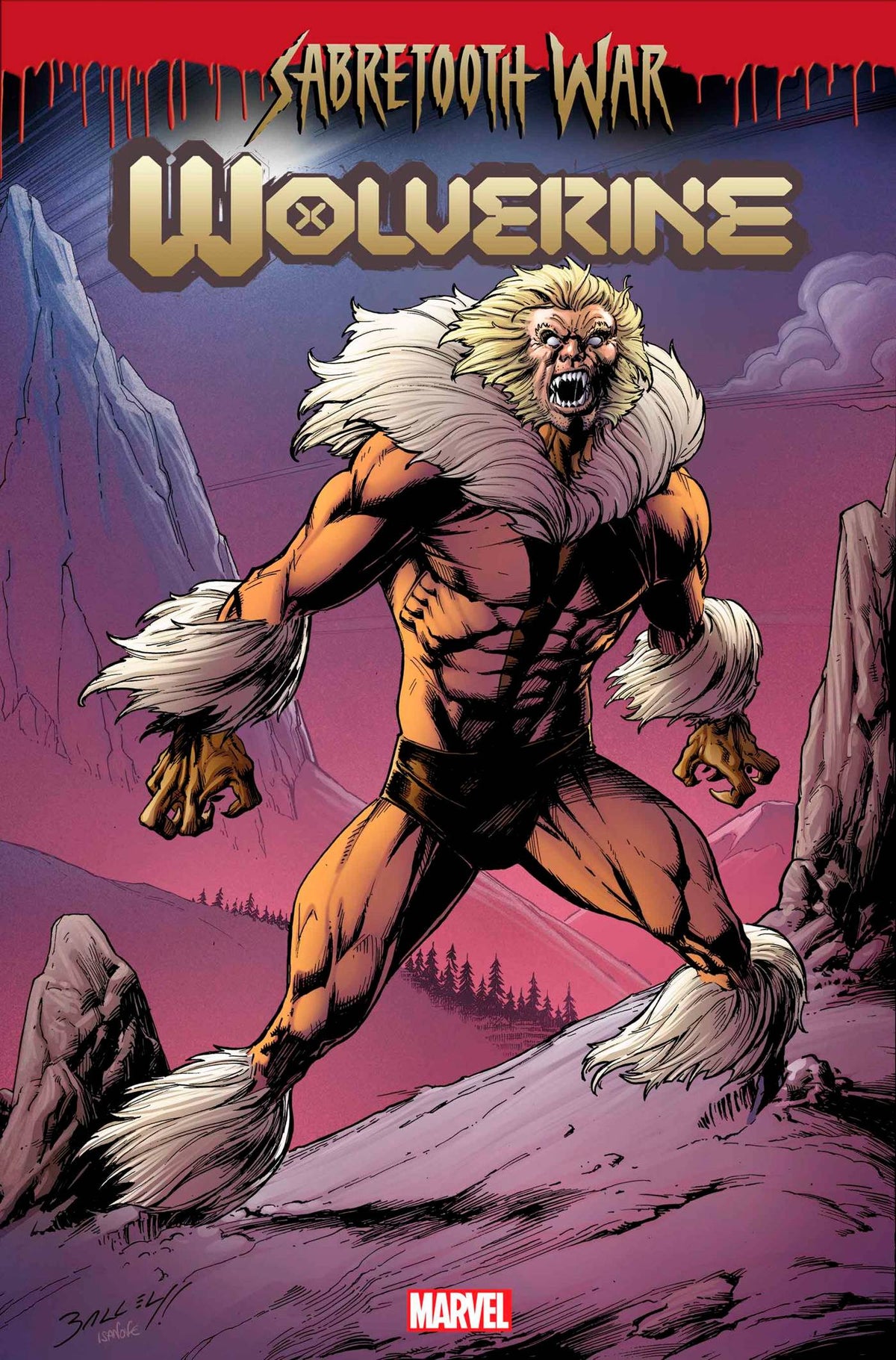 Marvel PRH Comic Books WOLVERINE #41 MARK BAGLEY SABRETOOTH VAR 75960609661904131 OCT230887