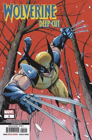 MARVEL PRH Comic Books WOLVERINE: DEEP CUT #1 EDGAR SALAZAR 2ND PRINTING VARIANT 75960620994100112 PRH-75960620994100112