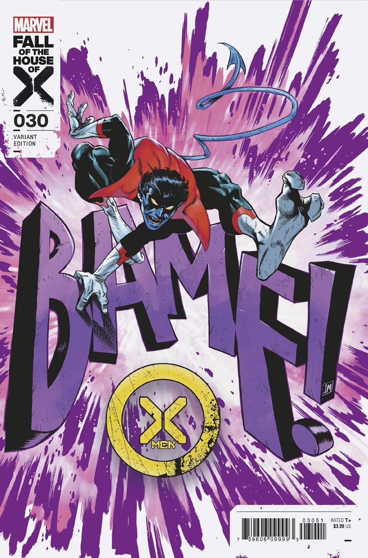 X-MEN #30 JUSTIN MASON BAMF VAR