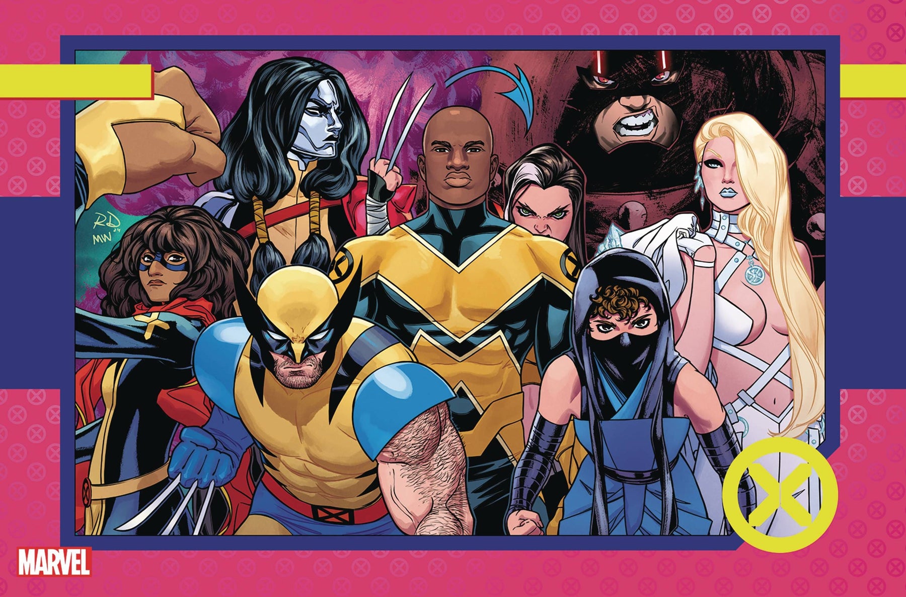 X-MEN #35 RUSSELL DAUTERMAN TRADING CARD VAR