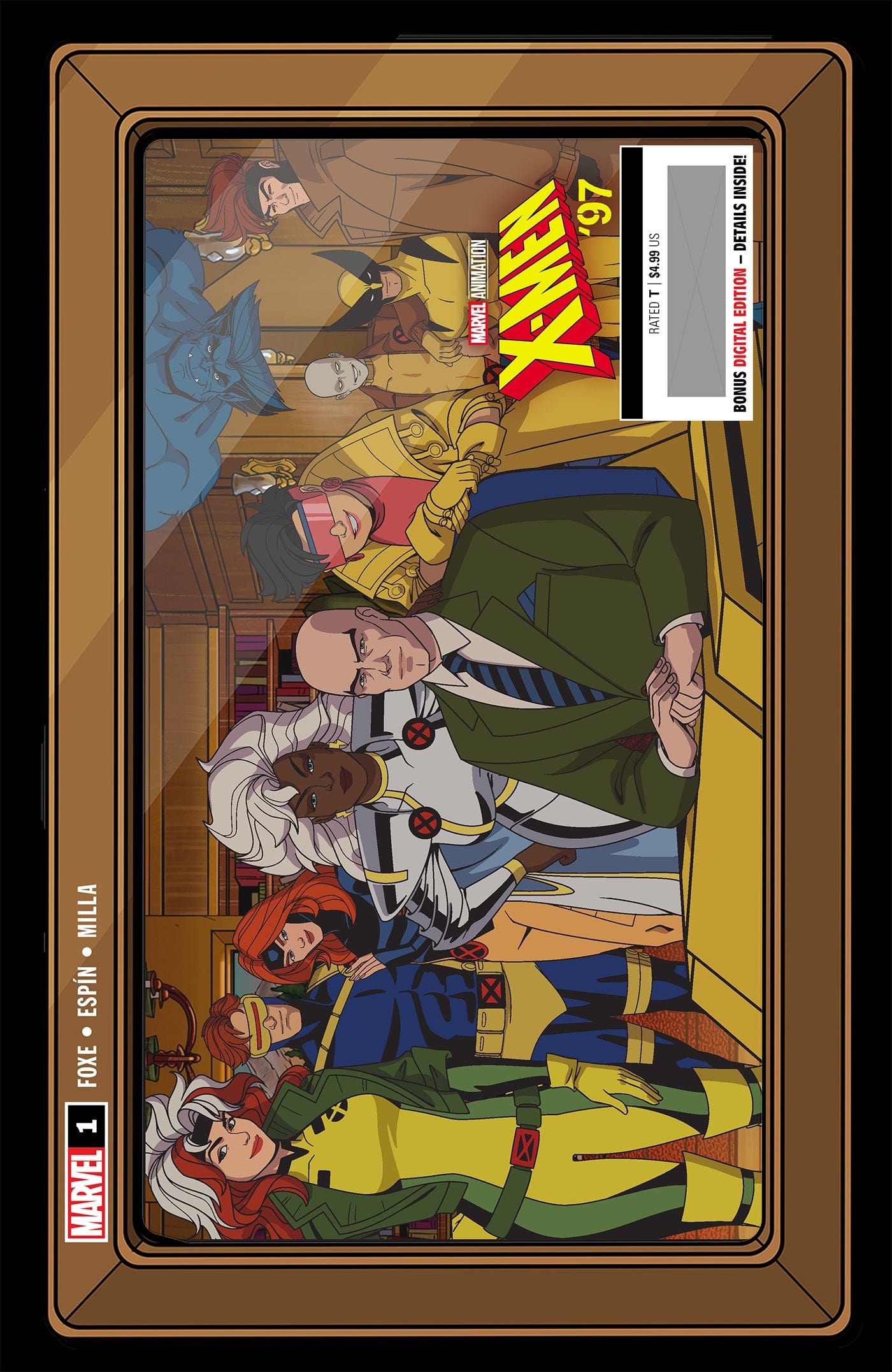 X-MEN '97 #1 MARVEL ANIMATION 3RD PTG VARIANT