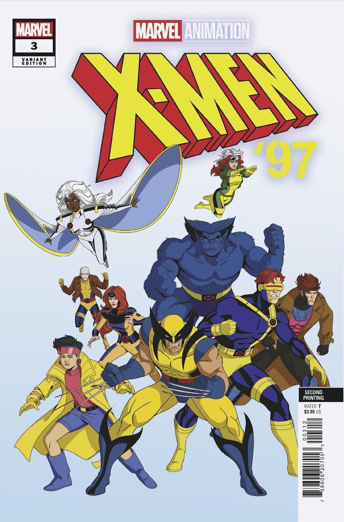 MARVEL PRH Comic Books X-MEN 97 #3 2ND PTG MARVEL ANIMATION VAR 75960620705300312 APR248080