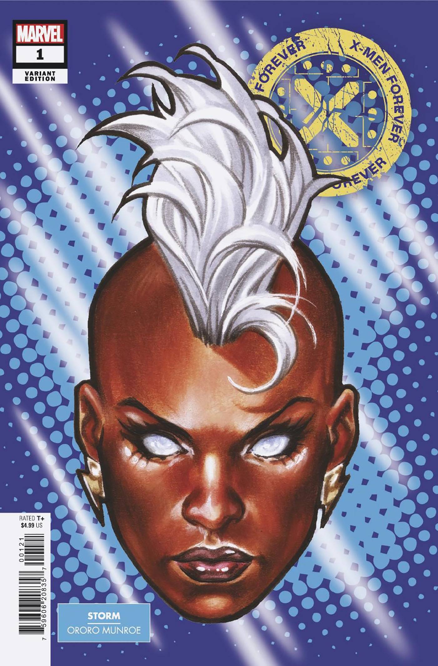 X-MEN FOREVER #1 MARK BROOKS HEADSHOT VAR