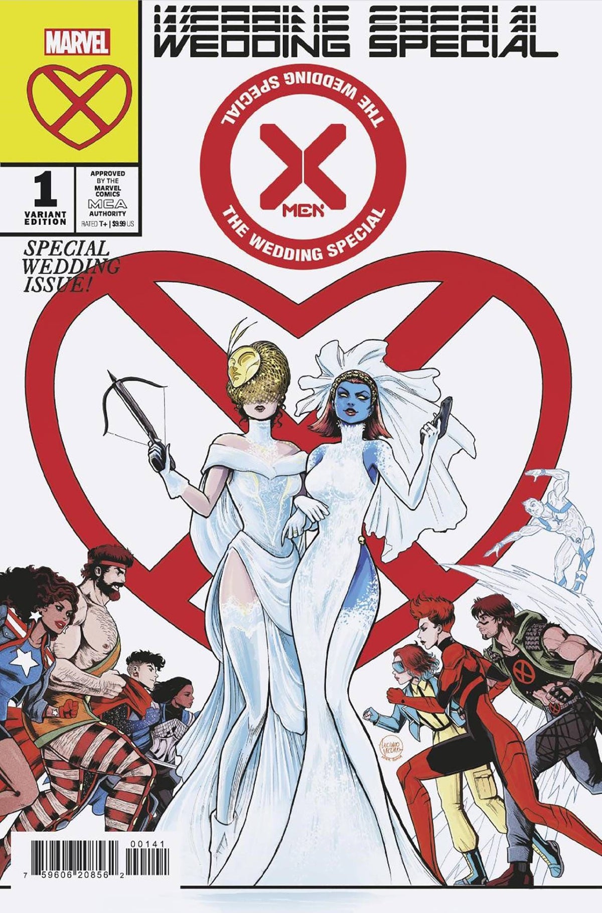 MARVEL PRH Comic Books X-MEN WEDDING SPECIAL #1  LUCIANO VECCHIO VAR 75960620856200141 MAR240707