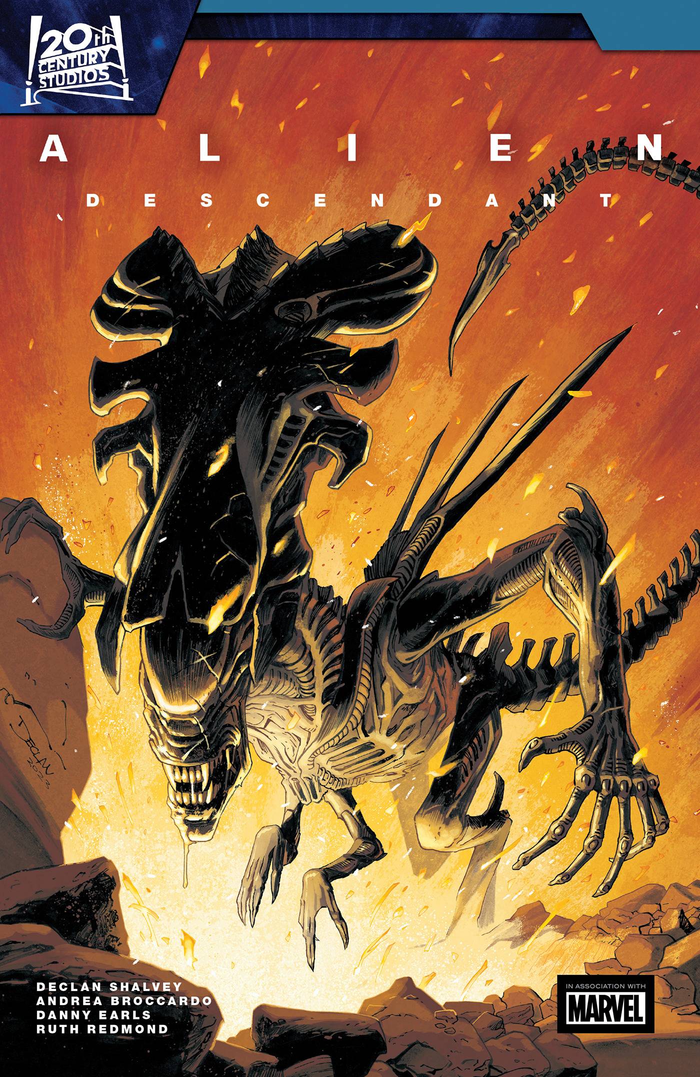 MARVEL PRH Graphic Novel ALIEN BY SHALVEY BROCCARDO TP VOL 02 DESCENDANT 978130295230351999 DEC230766