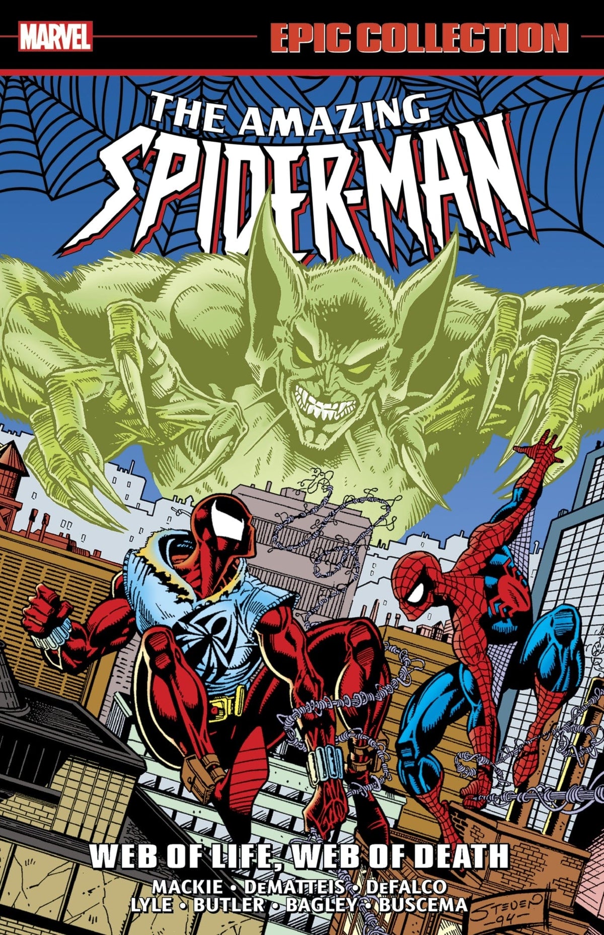 MARVEL PRH Graphic Novel AMAZING SPIDER-MAN EPIC COLLECTION WEB OF LIFE, WEB OF DEATH TP 9781302960087 JUL240907