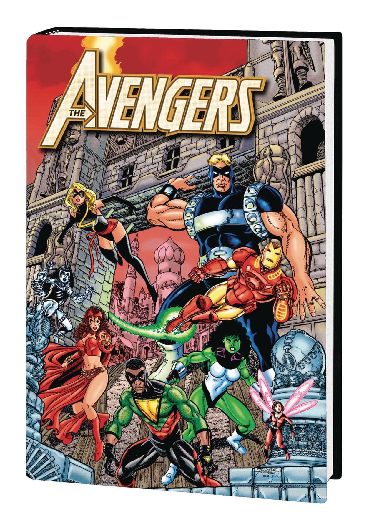 MARVEL PRH Graphic Novel AVENGERS BUSIEK PEREZ OMNIBUS HC VOL 02 PEREZ NEW PTG DM VAR 978130295902959999 MAR240896