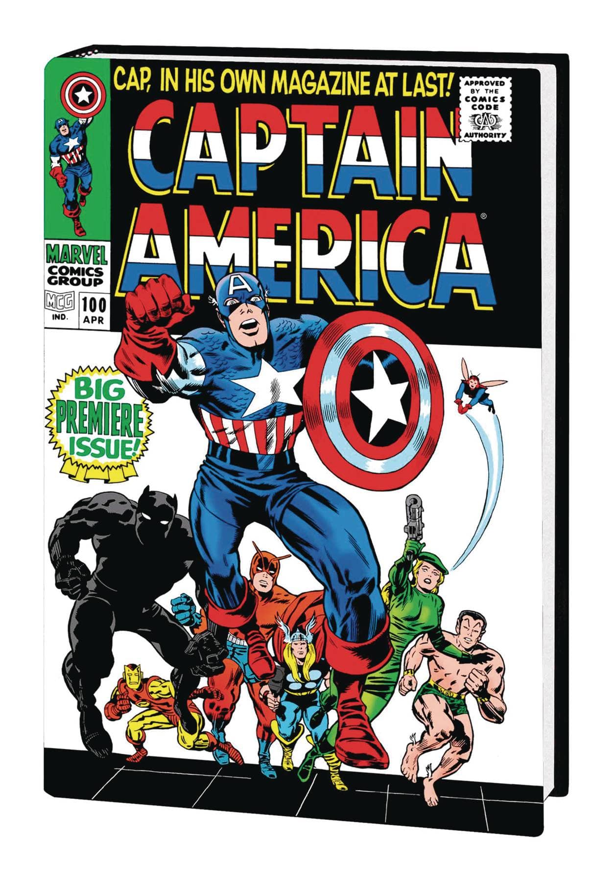 Marvel PRH Graphic Novel CAPTAIN AMERICA OMNIBUS HC VOL 01 NEW PTG DM VAR 978130295800859999 OCT230893