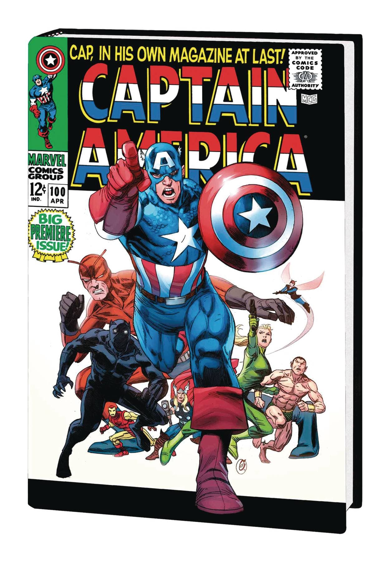 Marvel PRH Graphic Novel CAPTAIN AMERICA OMNIBUS HC VOL 01 NEW PTG VAR 978130295799559999 OCT230892