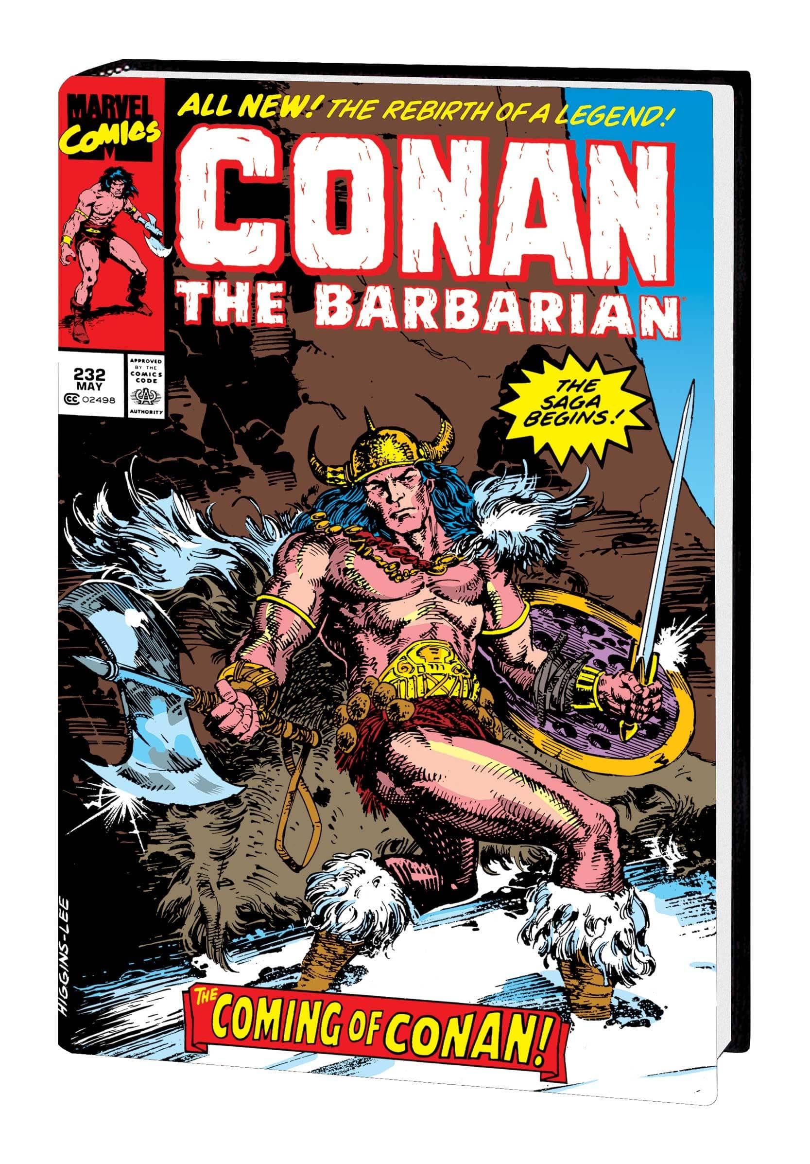 MARVEL PRH Graphic Novel Conan The Barbarian Orig Marvel Yrs Omnibus HC Vol 09 Higgin 9781302947262 MAR221120