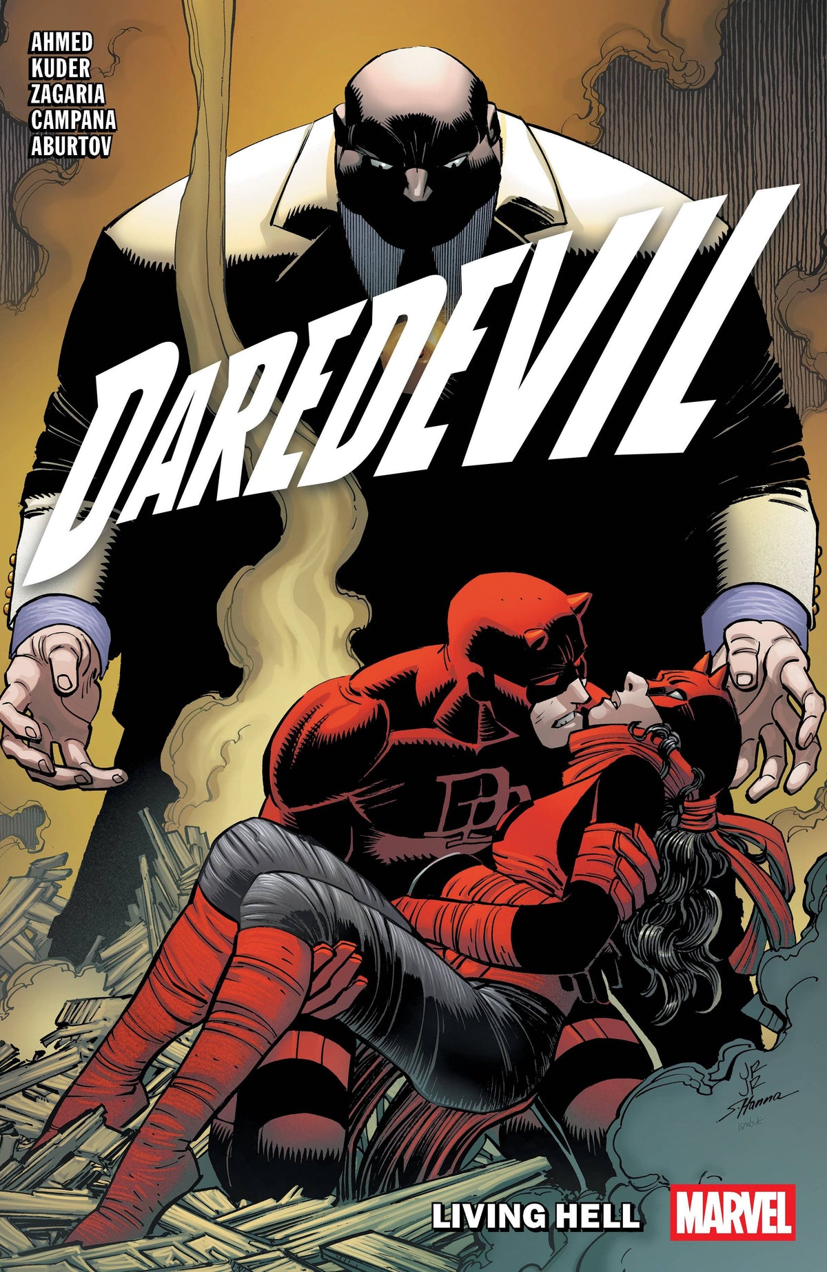 MARVEL PRH Graphic Novel DAREDEVIL BY SALADIN AHMED TP VOL 03 LIVING HELL 9781302954826 NOV240757