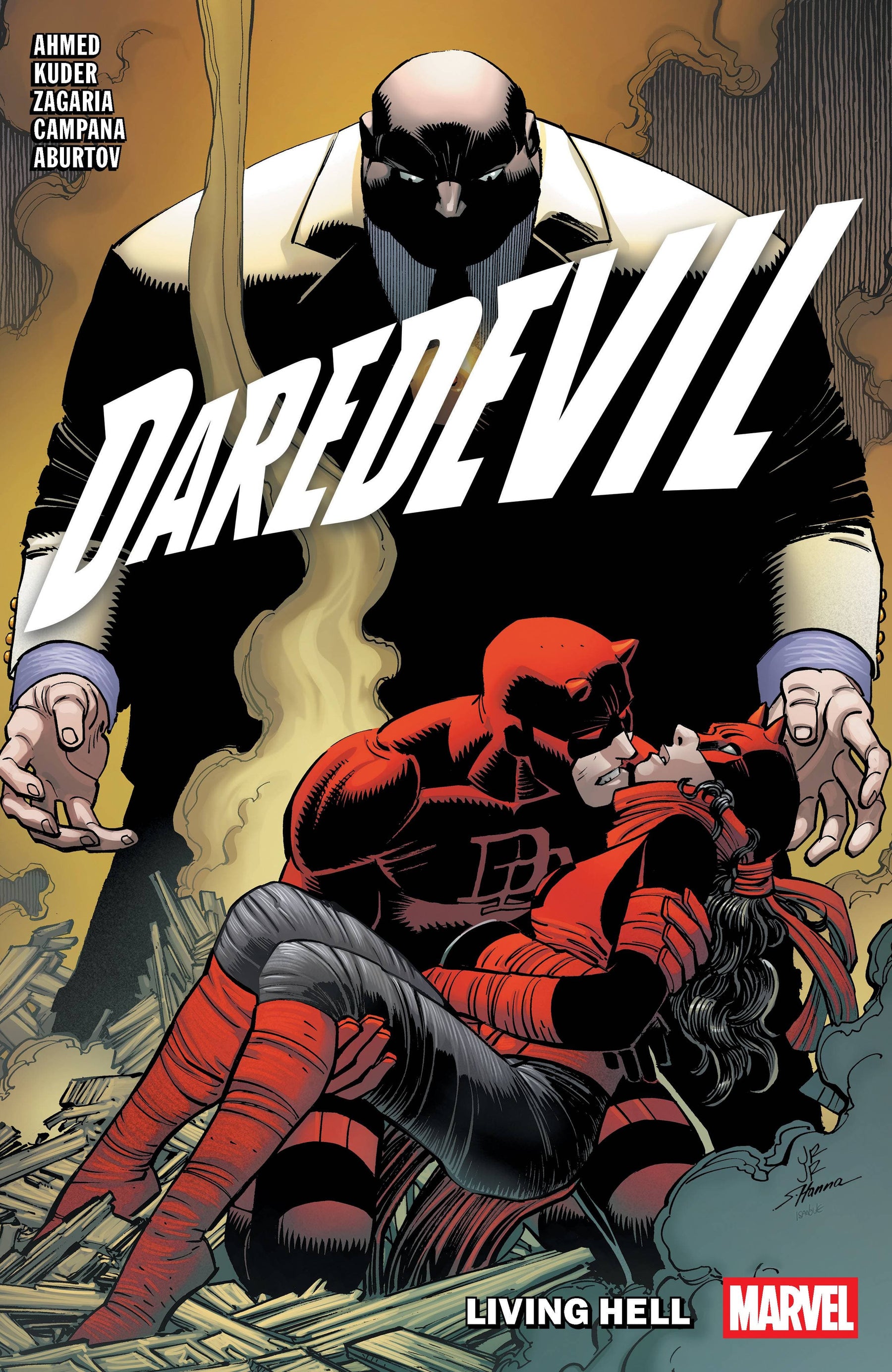 MARVEL PRH Graphic Novel DAREDEVIL BY SALADIN AHMED TP VOL 03 LIVING HELL 9781302954826 NOV240757