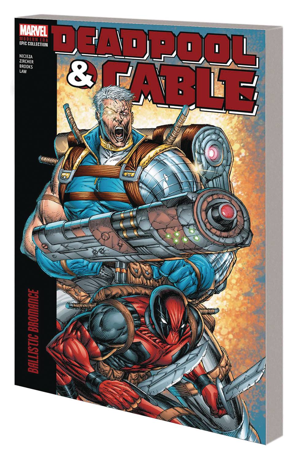 MARVEL PRH Graphic Novel DEADPOOL CABLE MODERN ERA EPIC COLLECT TP VOL 01 BROMANCE 978130296090254499 APR240879