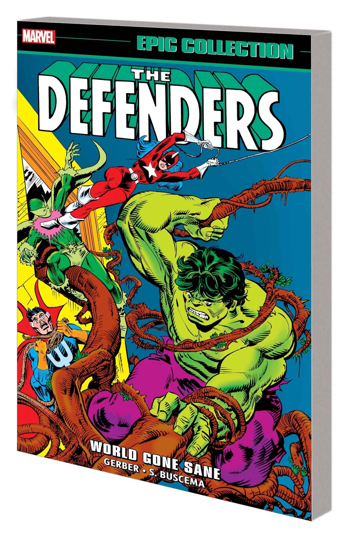 MARVEL PRH Graphic Novel DEFENDERS EPIC COLLECT TP VOL 03 WORLD GONE SANE 9781302960544 DEC240877