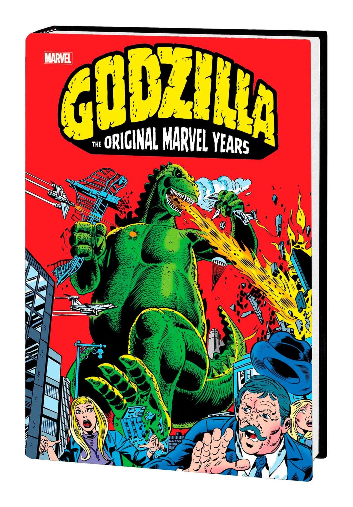 MARVEL PRH Graphic Novel GODZILLA ORIGINAL MARVEL YEARS OMNIBUS HC FIRST ISSUE DM VAR 9781302958763 MAR240849