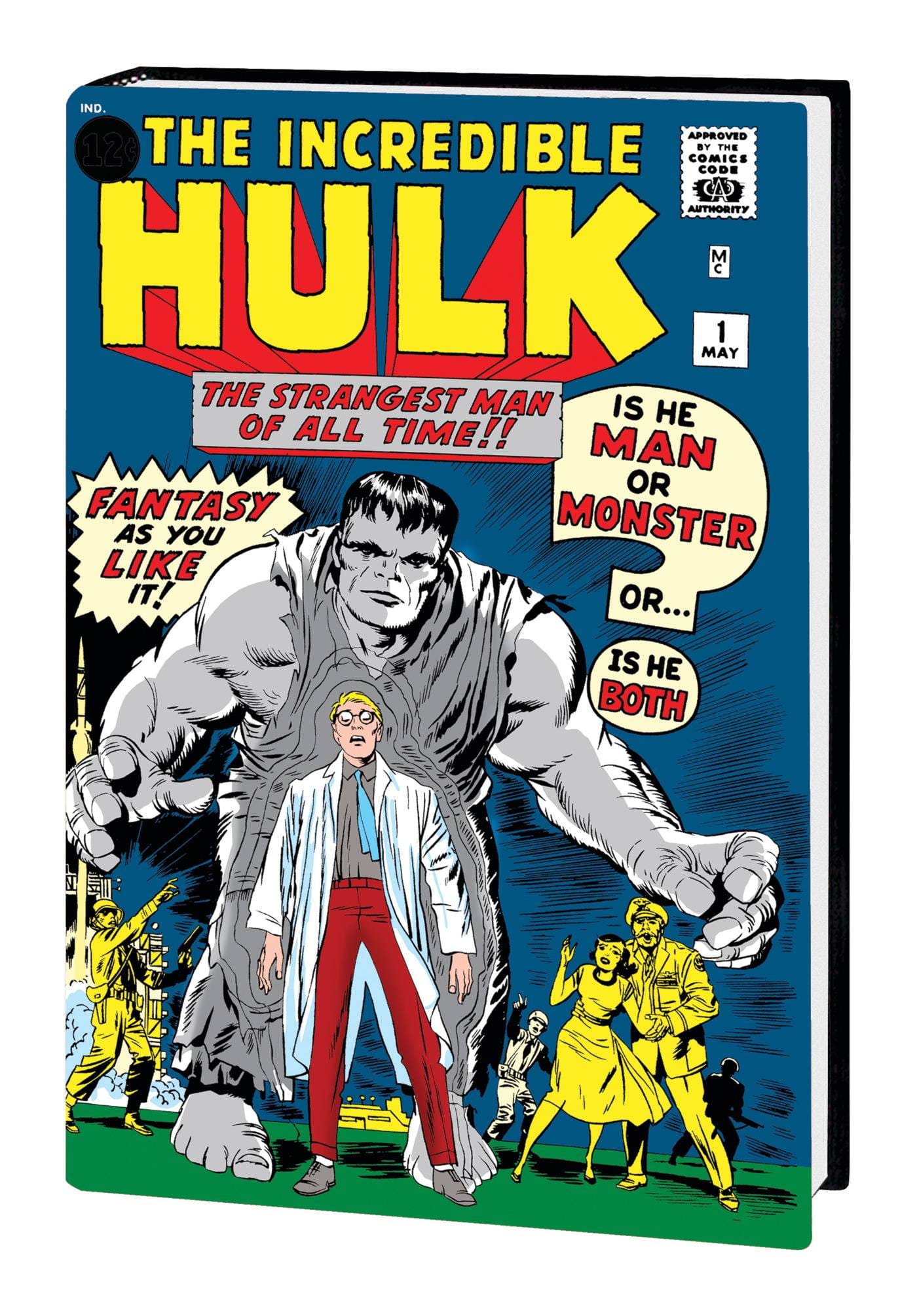 MARVEL PRH Graphic Novel INCREDIBLE HULK OMNIBUS HC VOL 01 KIRBY DM VAR NEW PTG 9781302933876 AUG211286