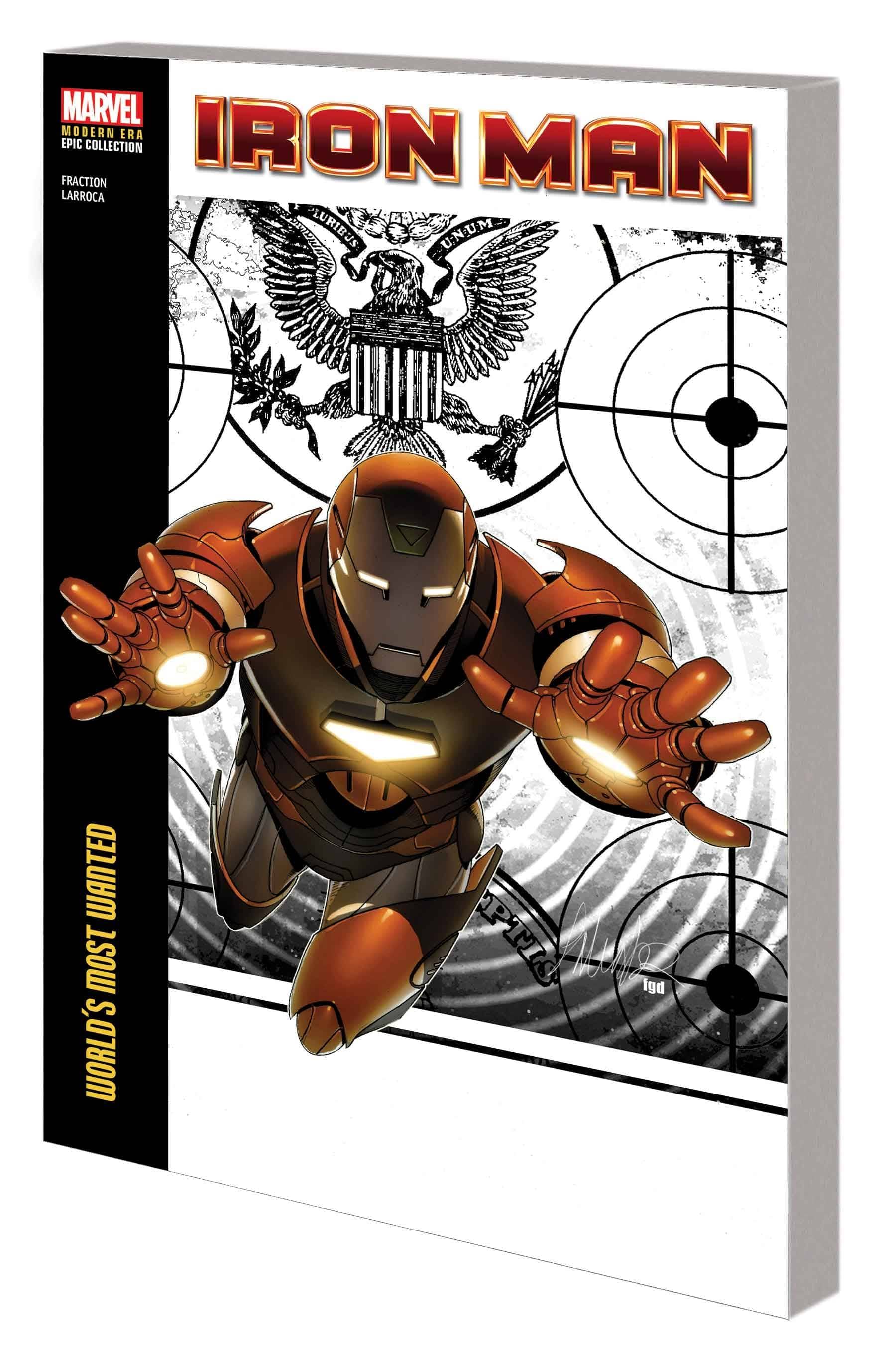 MARVEL PRH Graphic Novel IRON MAN MODERN ERA EPIC COLL TP VOL 03 WORLDS MOST WANTED 9781302956646 FEB240827