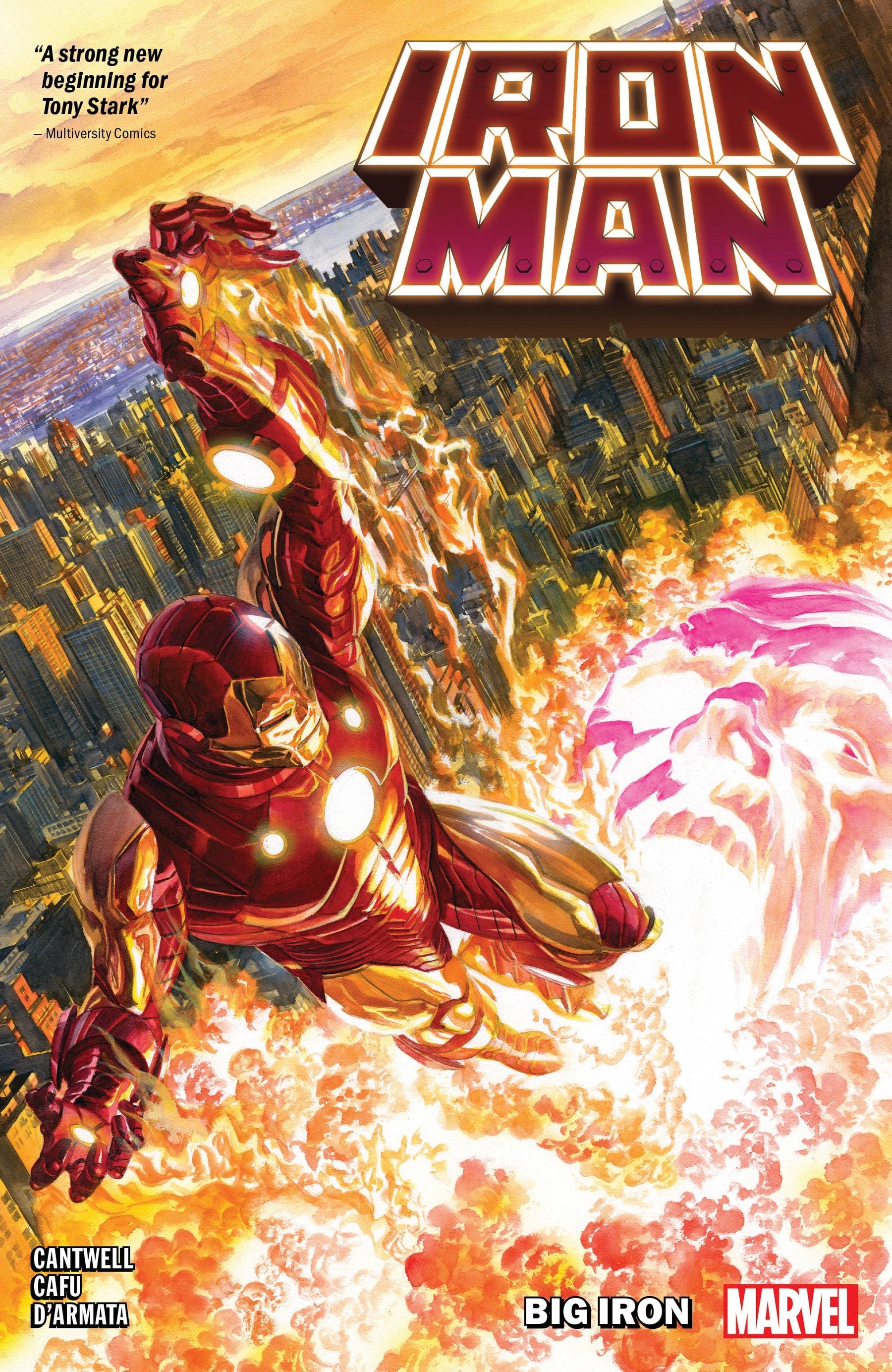 MARVEL PRH Graphic Novel Iron Man TP Vol 01 Big Iron 9781302925512 FEB239196