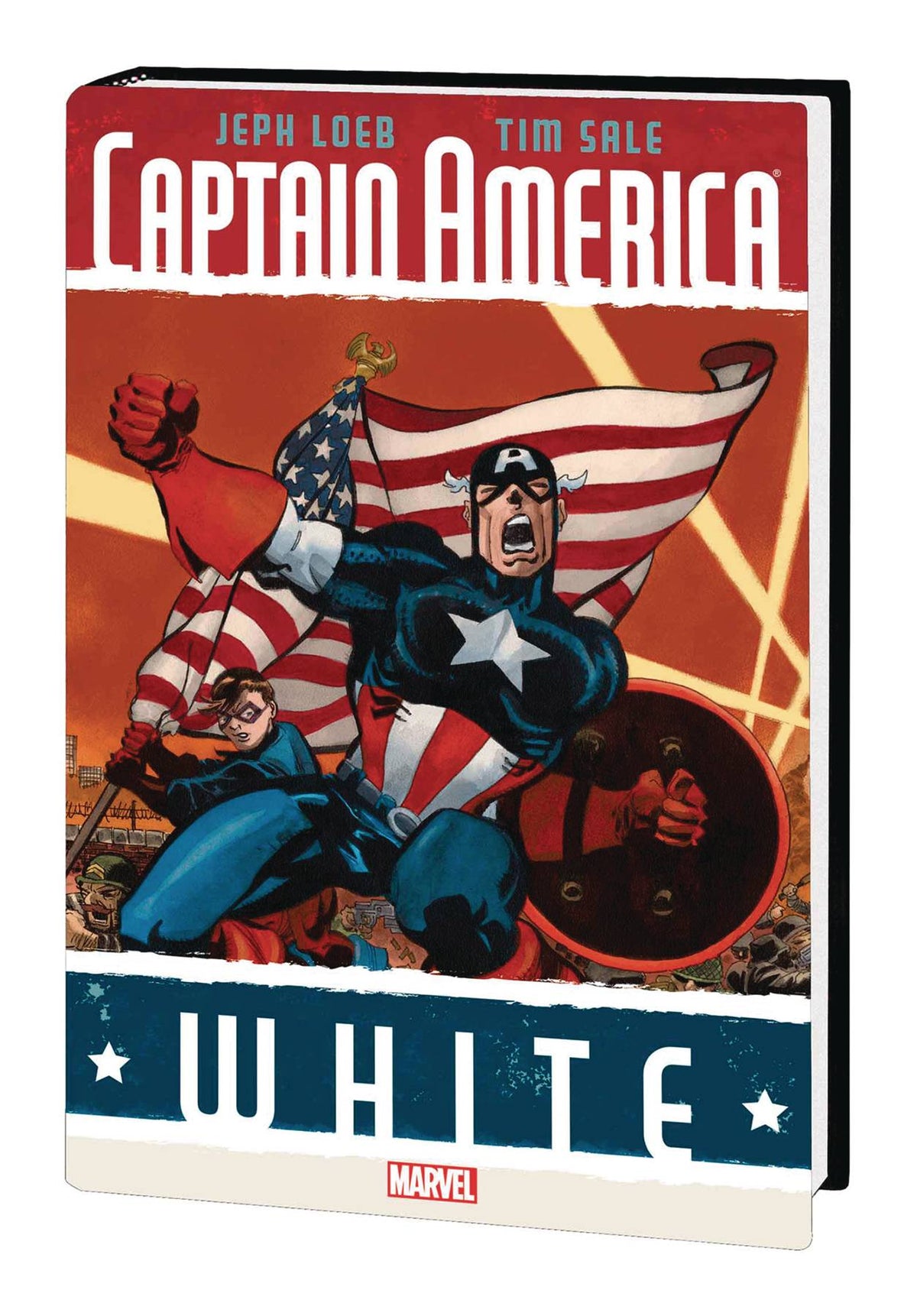 MARVEL PRH Graphic Novel JEPH LOEB TIM SALE CAPTAIN AMERICA GALLERY EDITION HC 978130295310255000 DEC230754
