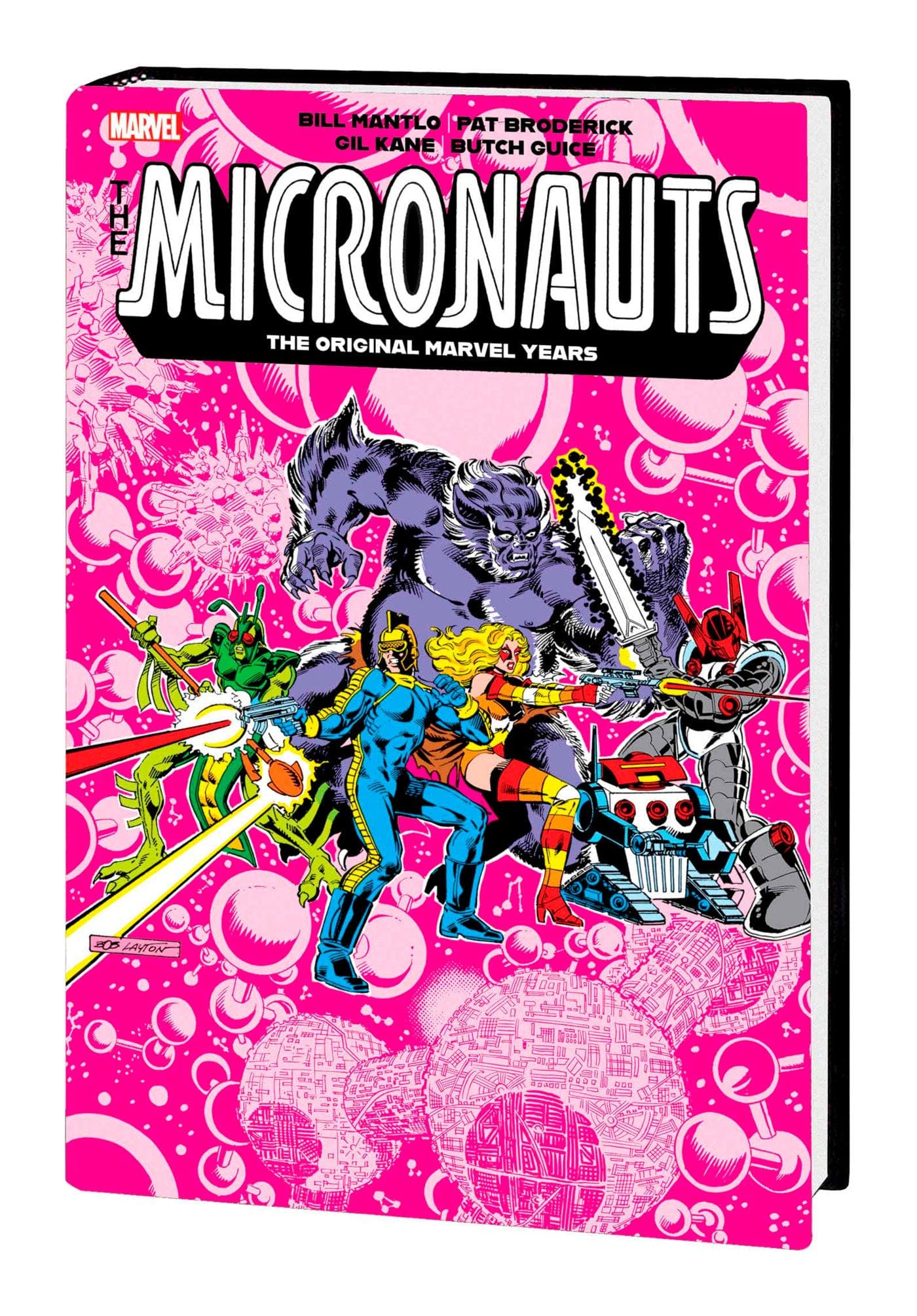 MARVEL PRH Graphic Novel MICRONAUTS ORIGINAL MARVEL YEARS OMNIBUS HC VOL 02 CVR DM 978130295953159999 MAR240852