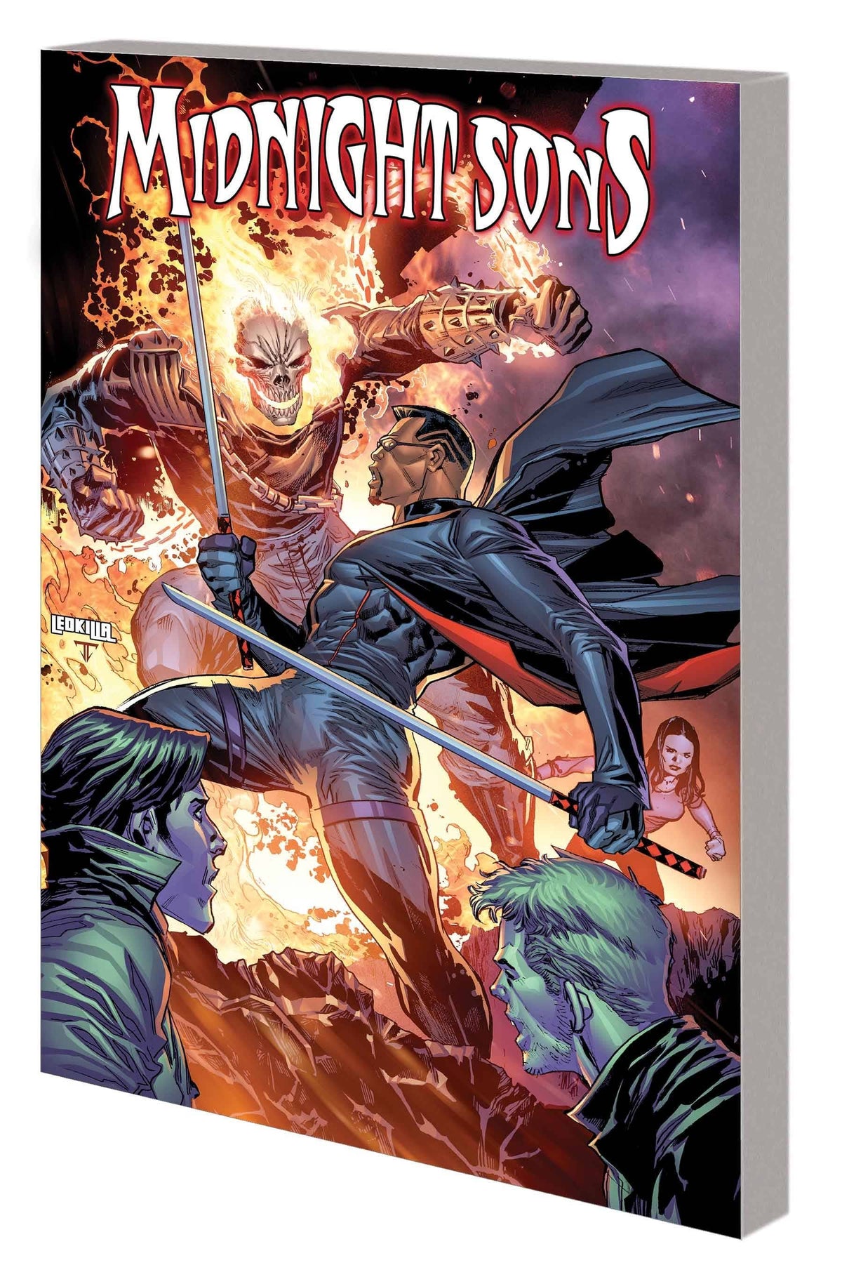 MARVEL PRH Graphic Novel MIDNIGHT SONS BLOOD HUNT TP 9781302958626 AUG240943