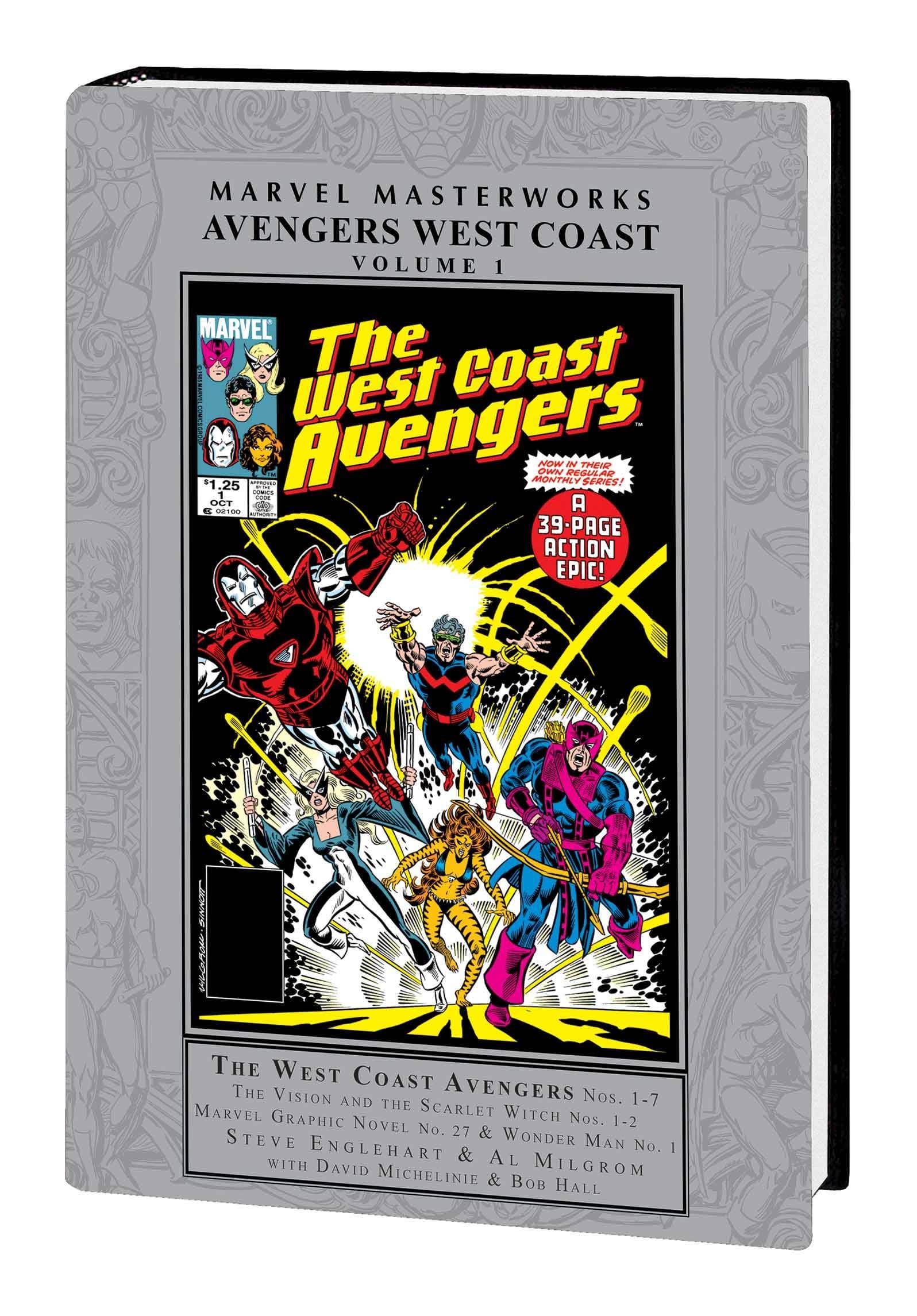 MARVEL PRH Graphic Novel MMW AVENGERS WEST COAST HC VOL 01 9781302962197 SEP240943