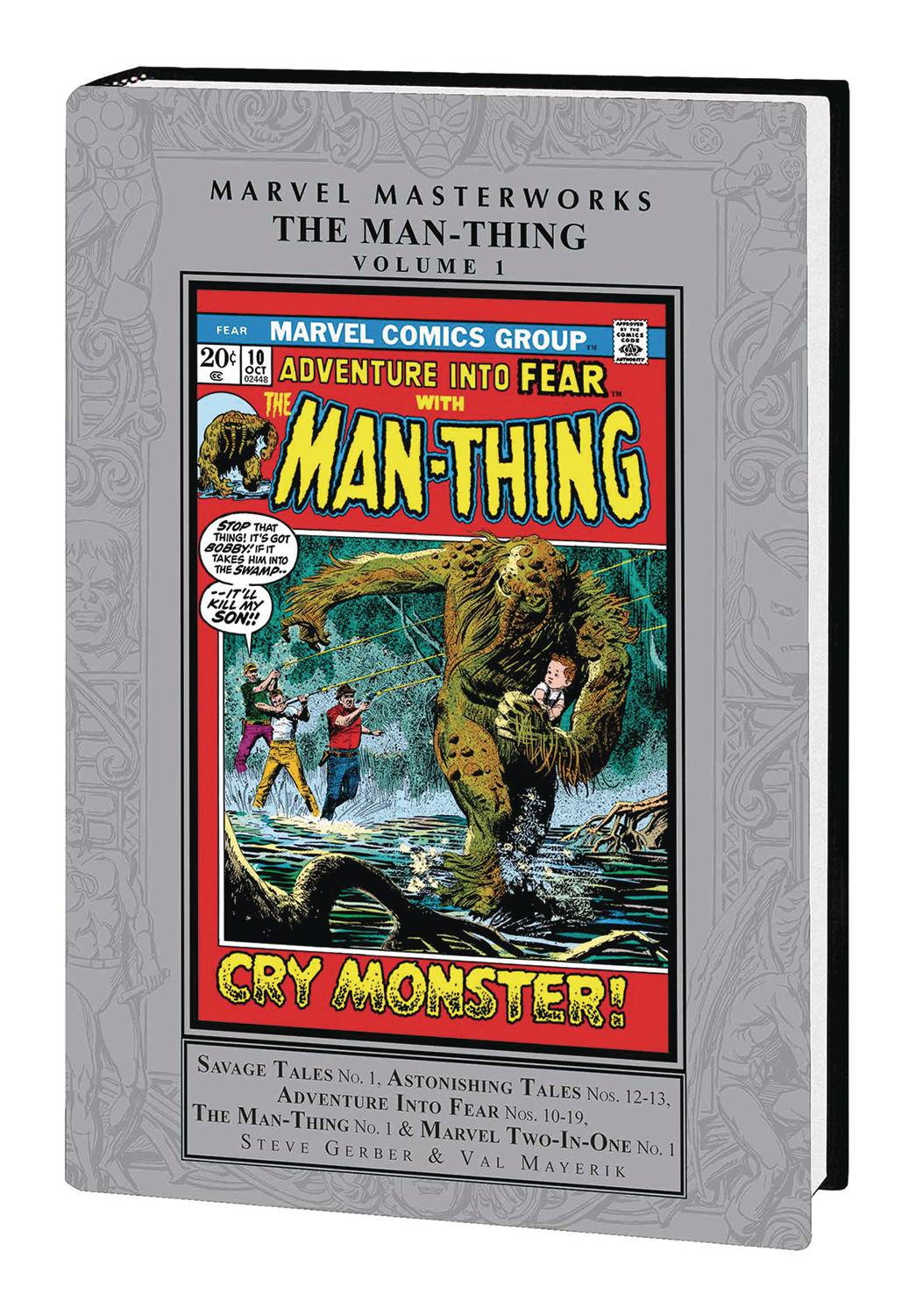 MARVEL PRH Graphic Novel MMW MAN-THING HC VOL 01 978130295547257500 APR240859