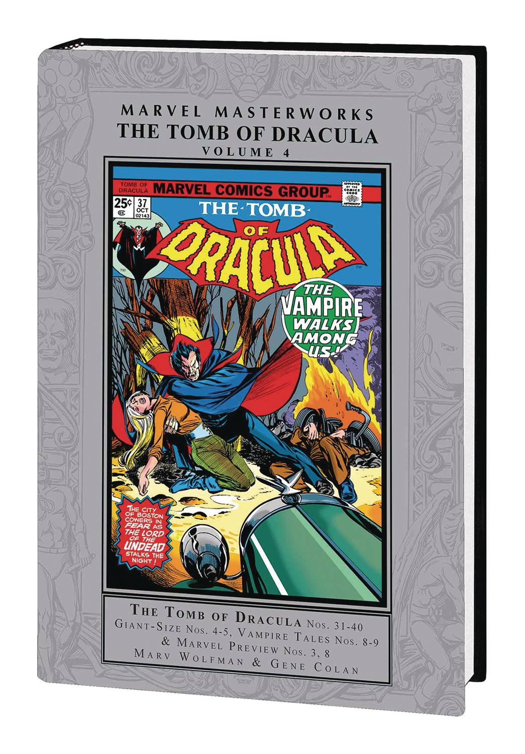 MARVEL PRH Graphic Novel MMW TOMB OF DRACULA HC VOL 04 978130295545857500 APR240857